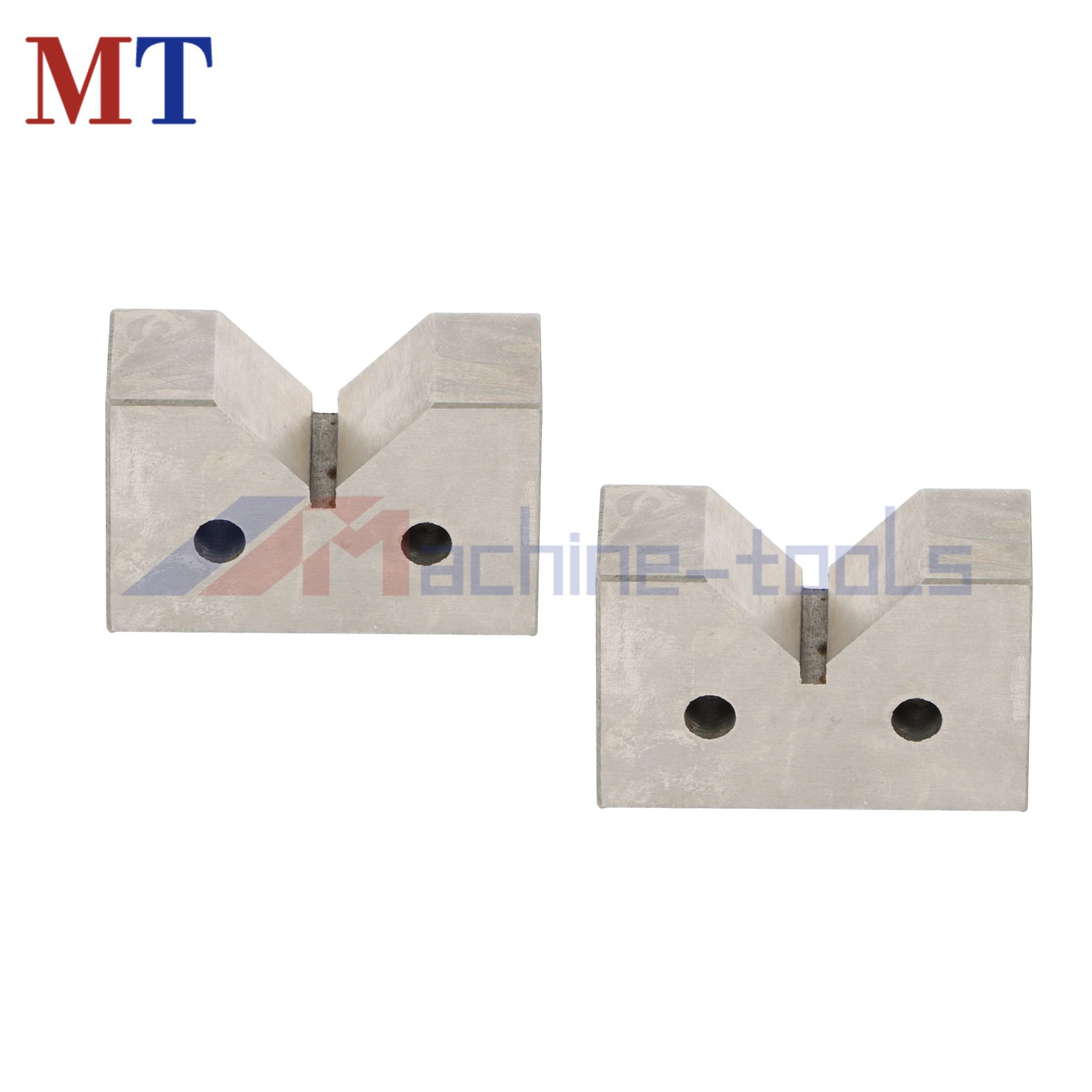 1 Pair Of Block Ground Set 2” x 3/4” x 1-1/4” Cast Iron V-Blocks V