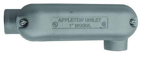Appleton BLL200-M, Rigid Conduit Outlet Body And Cover, 2 Mogul Type Ll, 1 PC