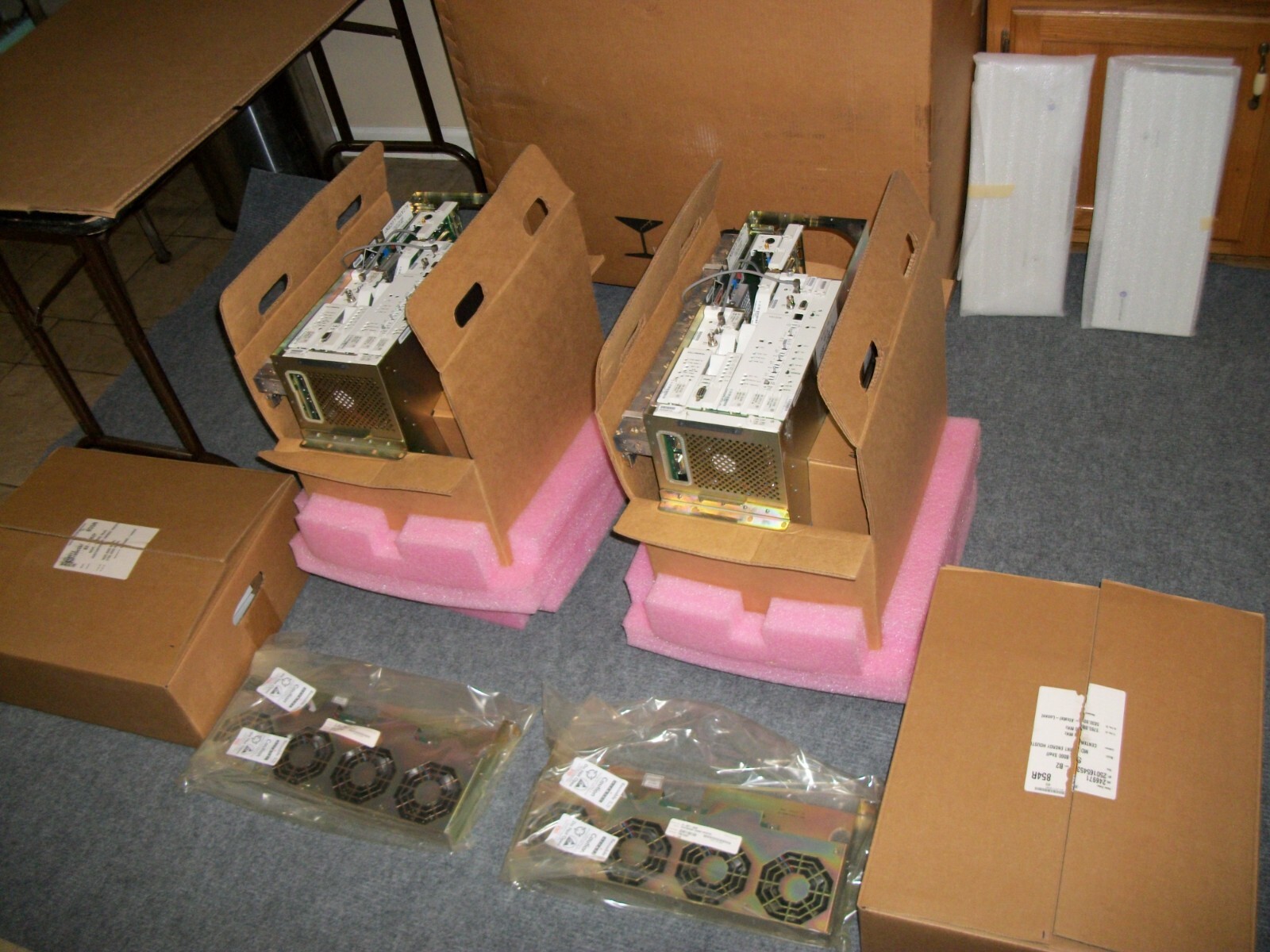 LOT OF 2 NEW ALCATEL LUCENT MDR-8000 MDR -8705EU-50 COAXIAL MICROWAVE RADIO