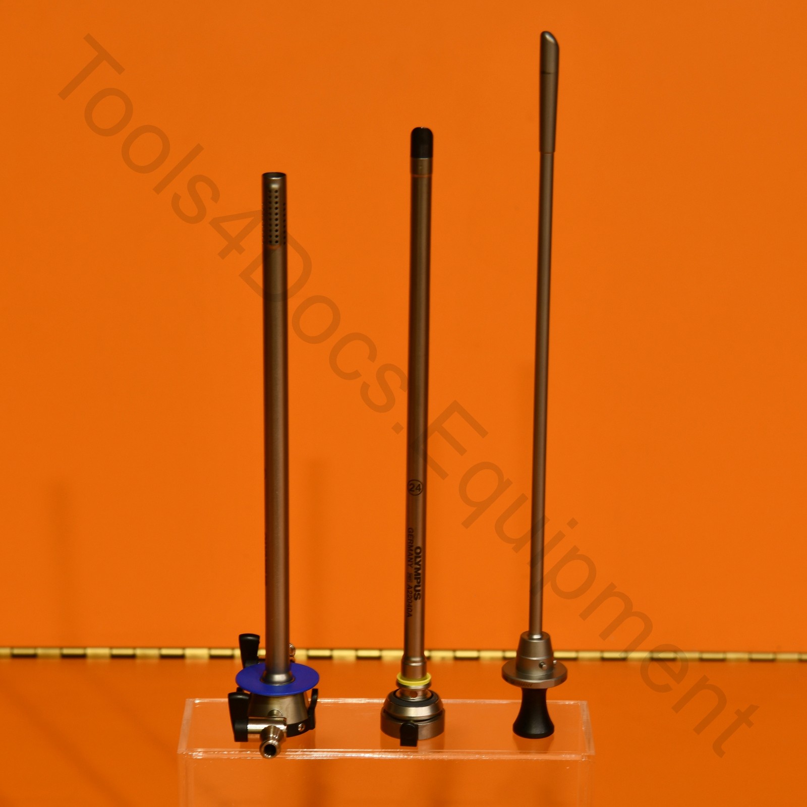Set of Olympus OES Pro resectoscope instruments ( A22021A, A22040A, A22081A )
