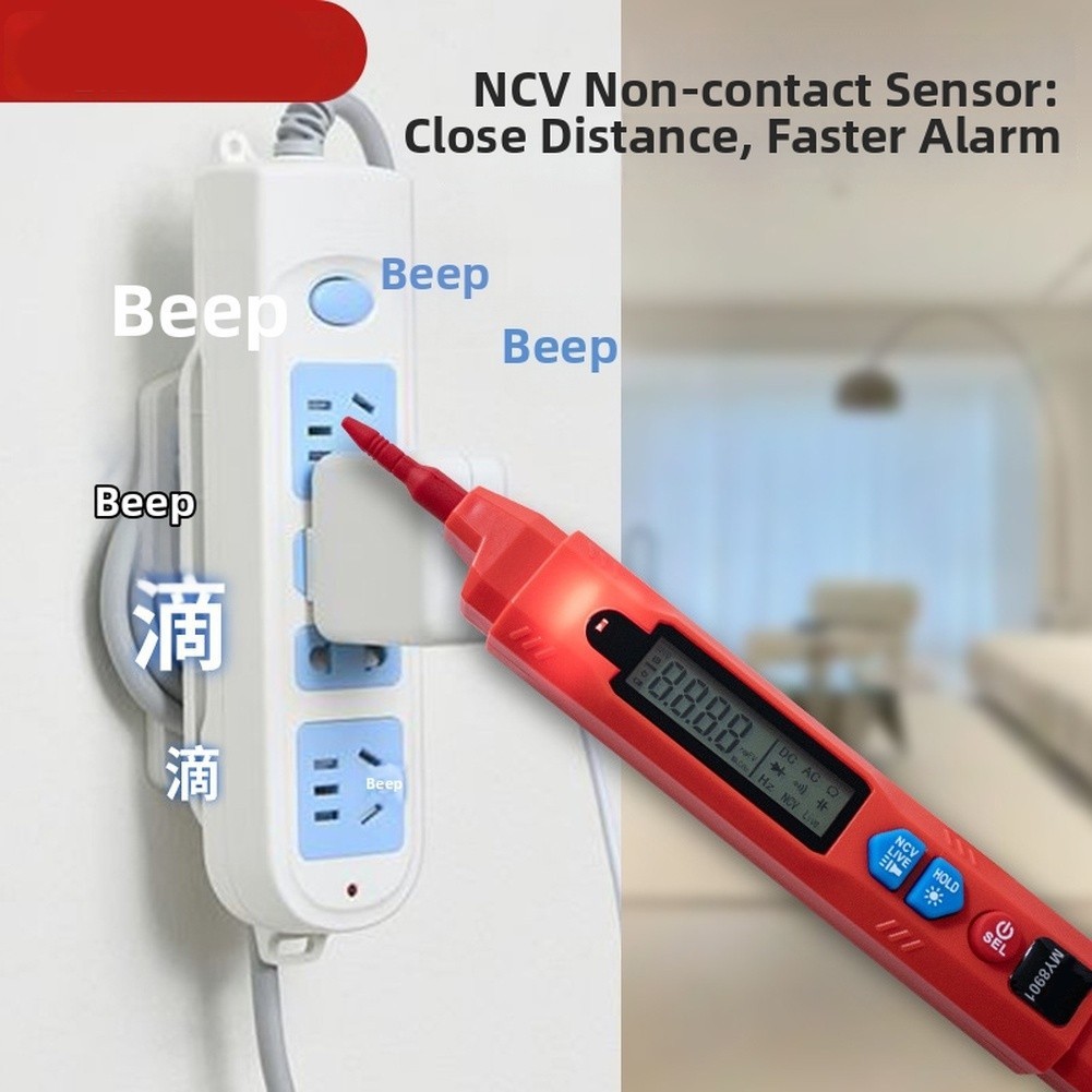 Pen Style Multimeter MY8901 with NCV Live Wire Detection and Diode Test