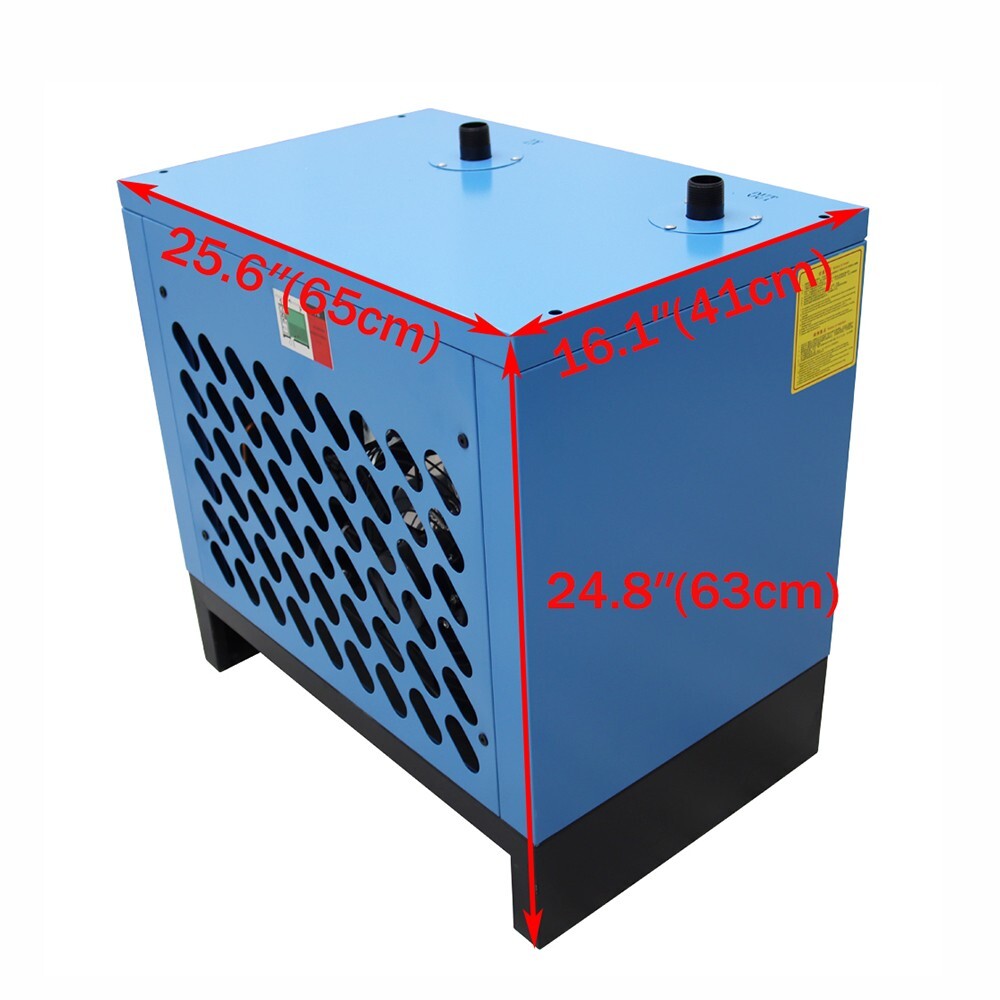 35 cfm Refrigerated Drying Equipment Compressed Air Dryer 1.0m³/min 220V 600W