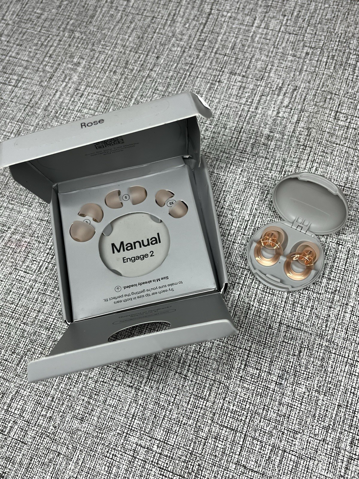 Loop Engage 2 Ear Plugs Everyday Noise Relief with Clear Speech – Rose