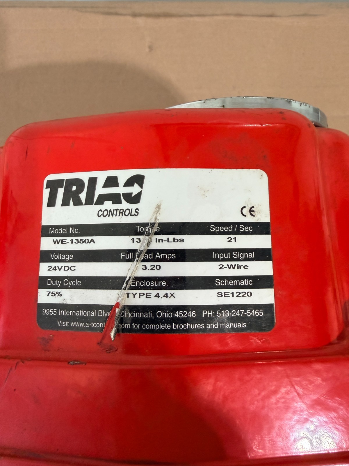 Triac Controls WE-1350A