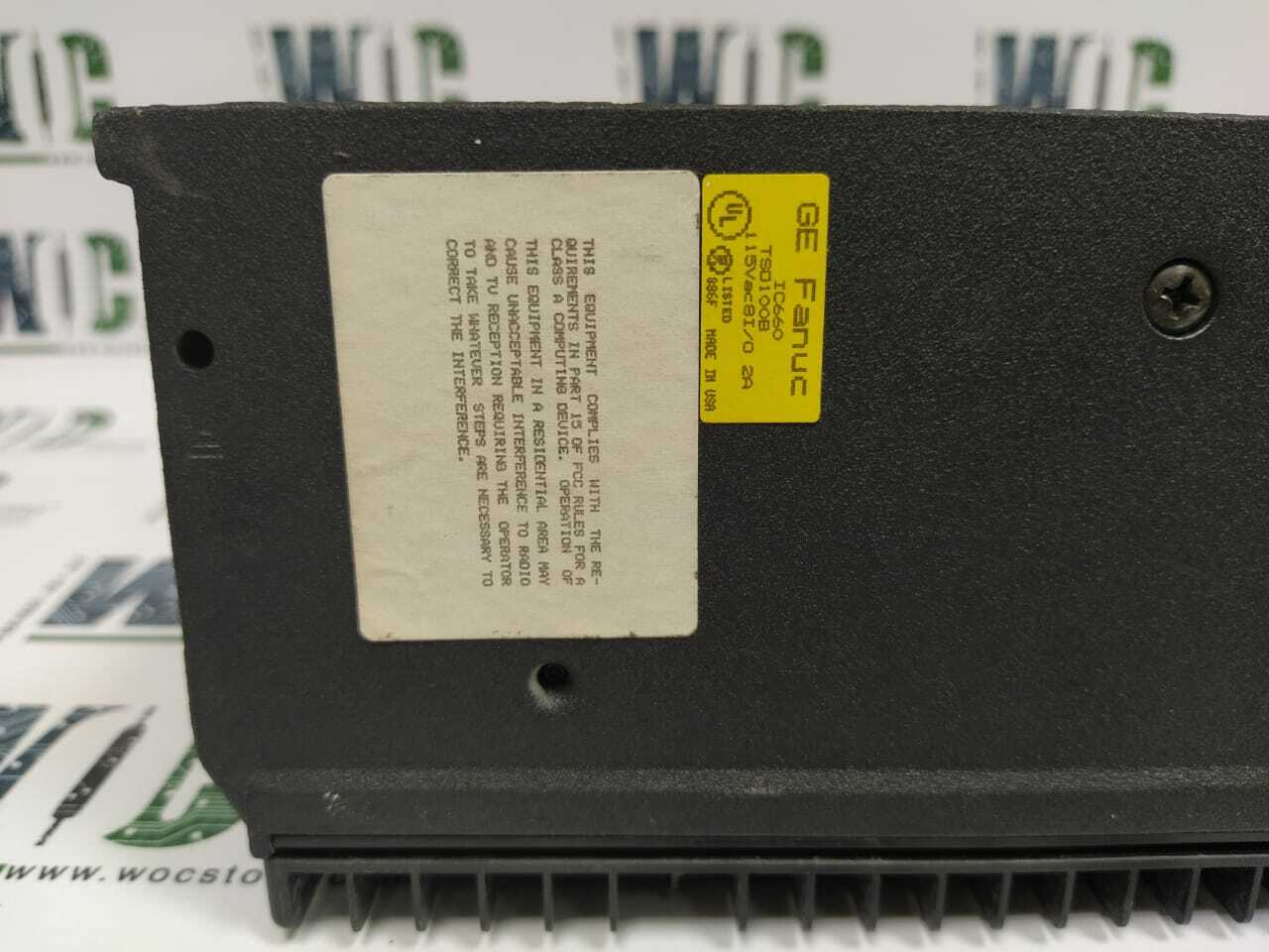 IC660EBD101B IC660TSD100B GE FANUC INPUT OUTPUT MODULE