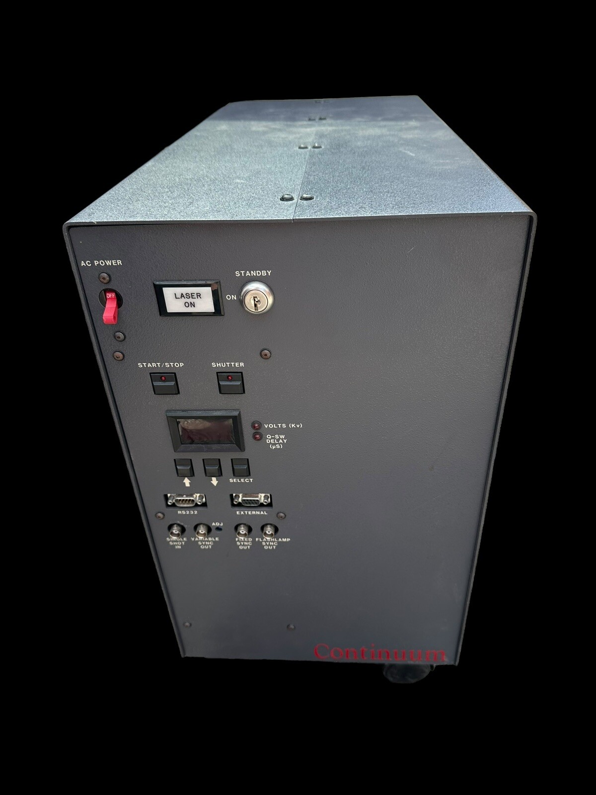 Continuum Surelite SLII-10 Power Supply With Spectra Physics 177-G02 Laser