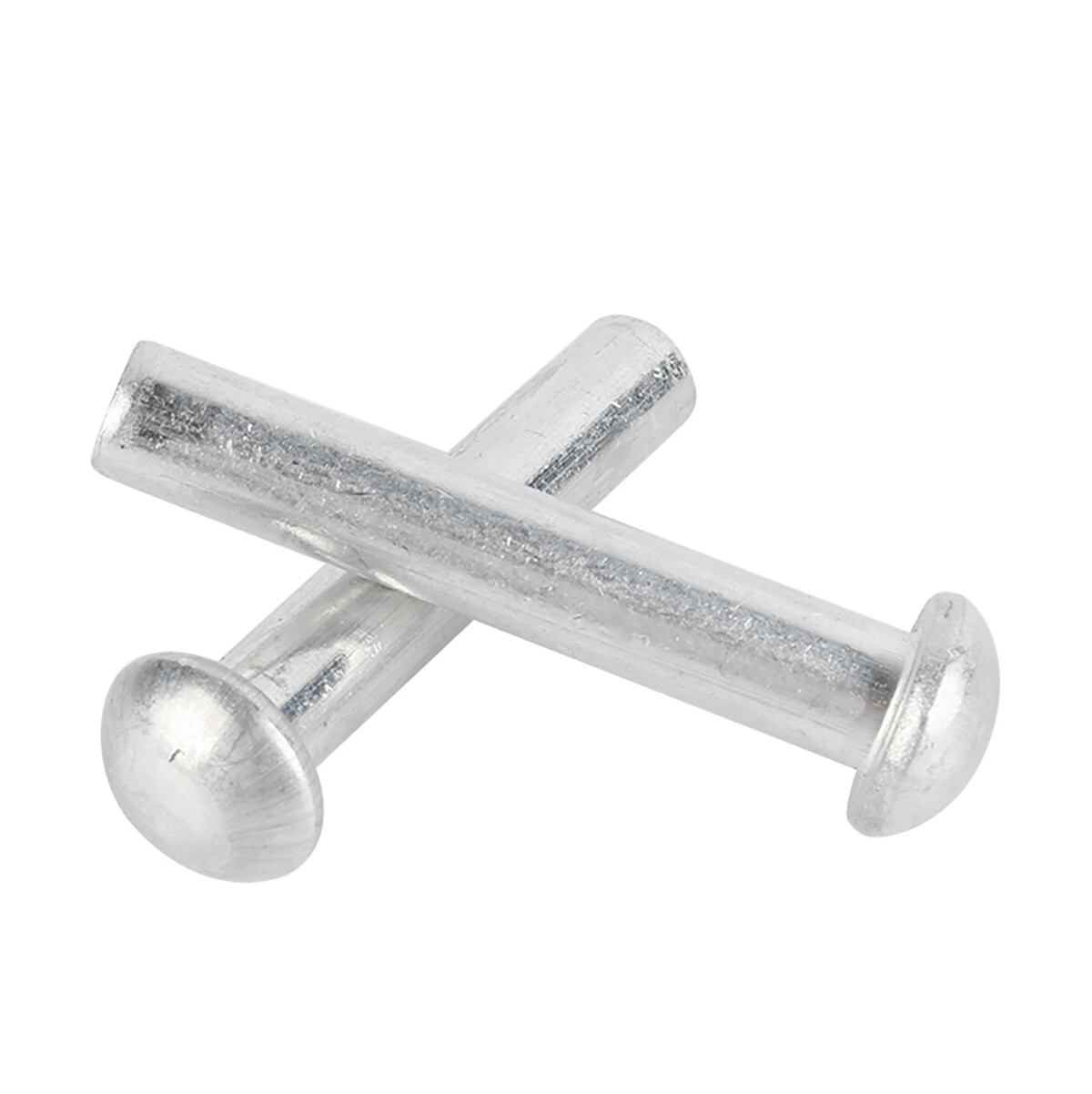 Aluminium Solid Round Head Rivets, DIN 660, Sizes M2-M8, Lengths 3-50mm