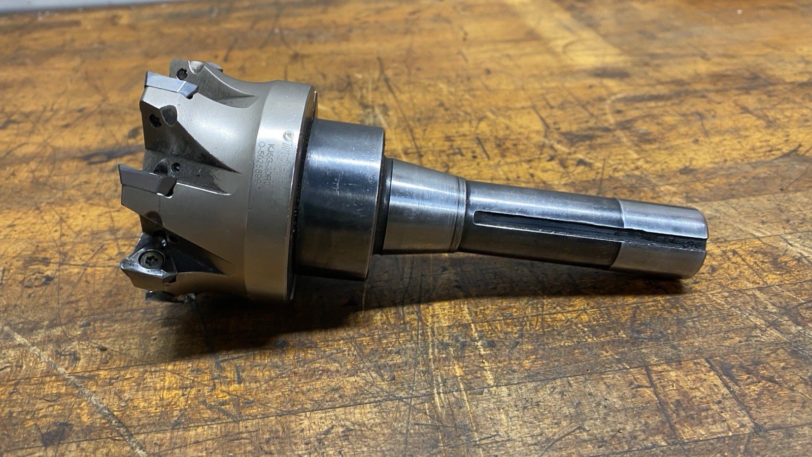 Ingersoll 3″ KJ5G-30R01 Indexable Face Mill R8 Bridgeport Milling Cutter