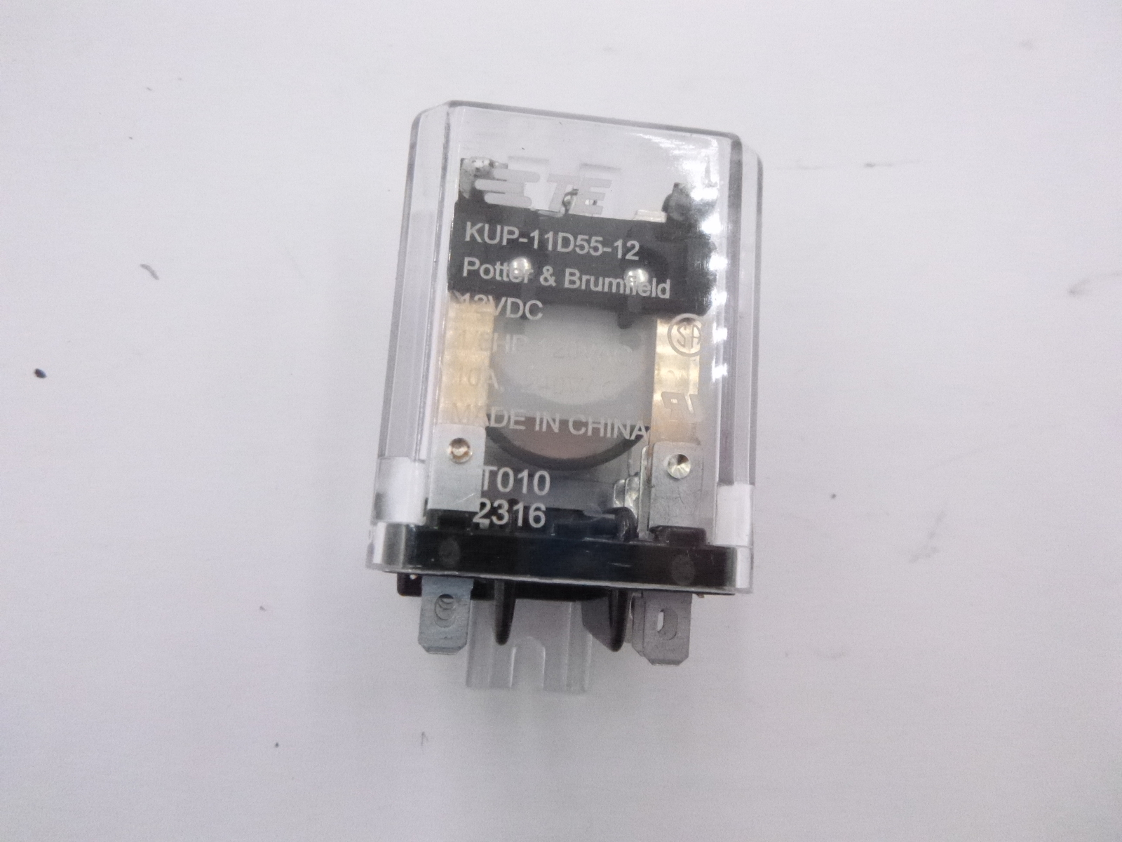 TE Connectivity 12 Power Replay 10A Bracket KUP-11D55-12