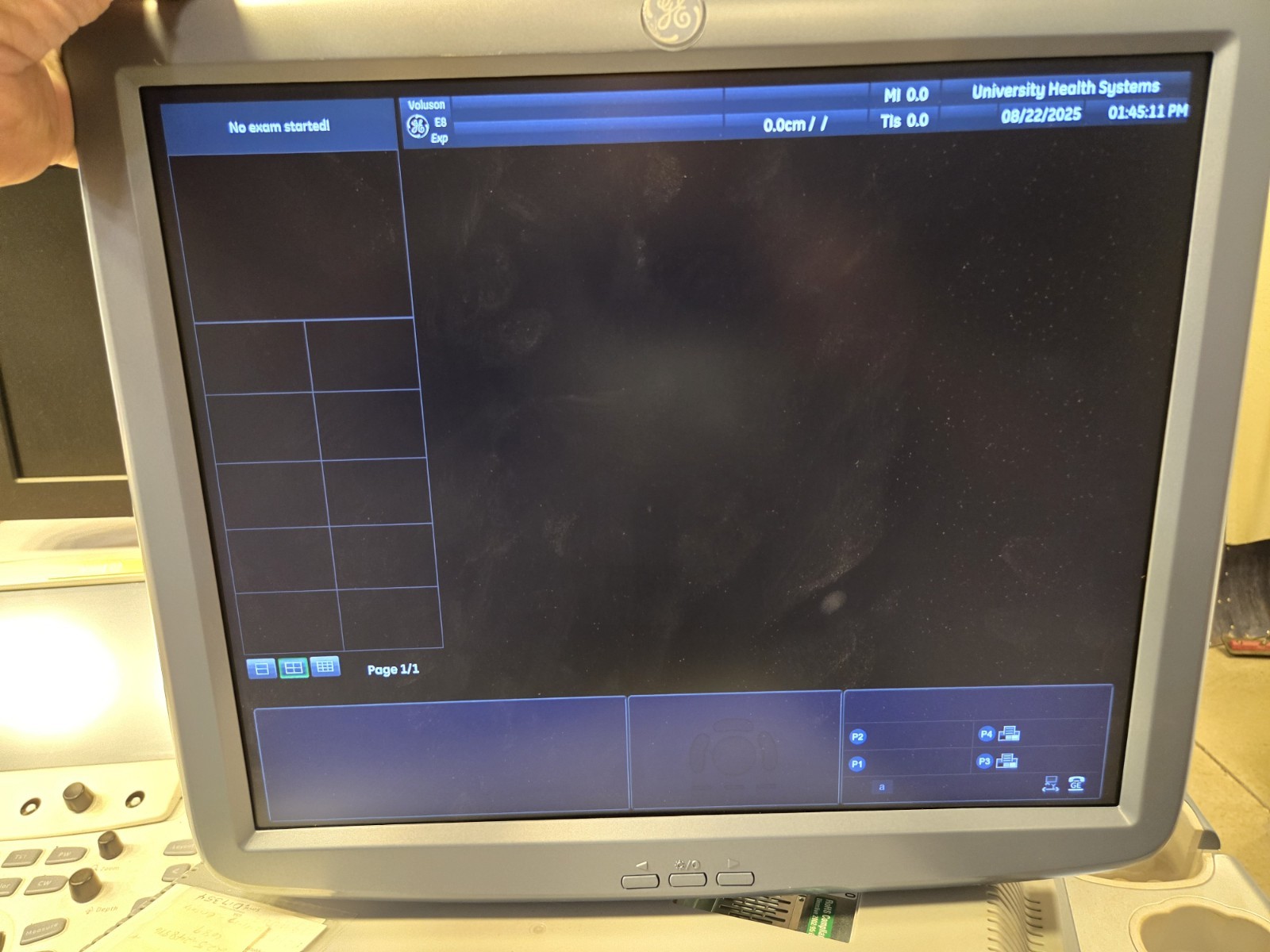 Used GE Voluson E6/E8 MDM100 Monitor KTI301873_5