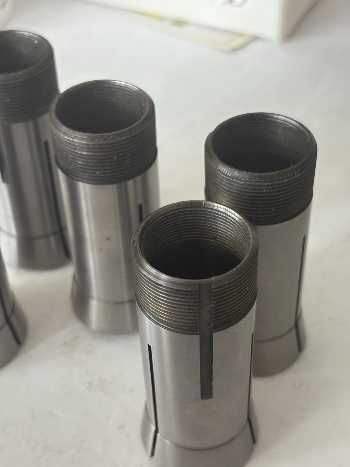 5C Emergency Collets MSC Lot of 5 PCS Machinable Steel Hardinge Compatible NEW!