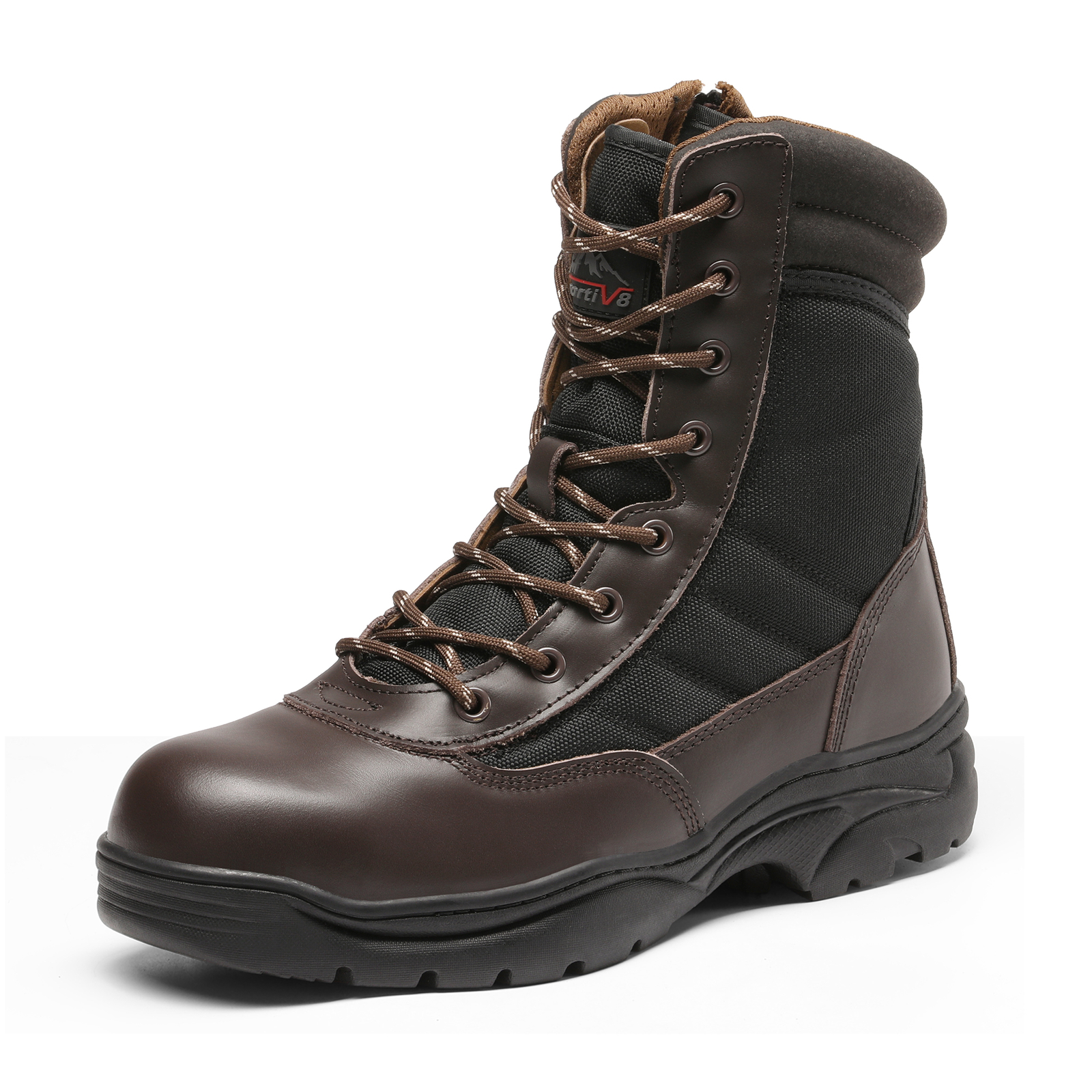 Men’s Steel Toe Safety Work Boots Non-Slip Waterproof Military Tactical Boots