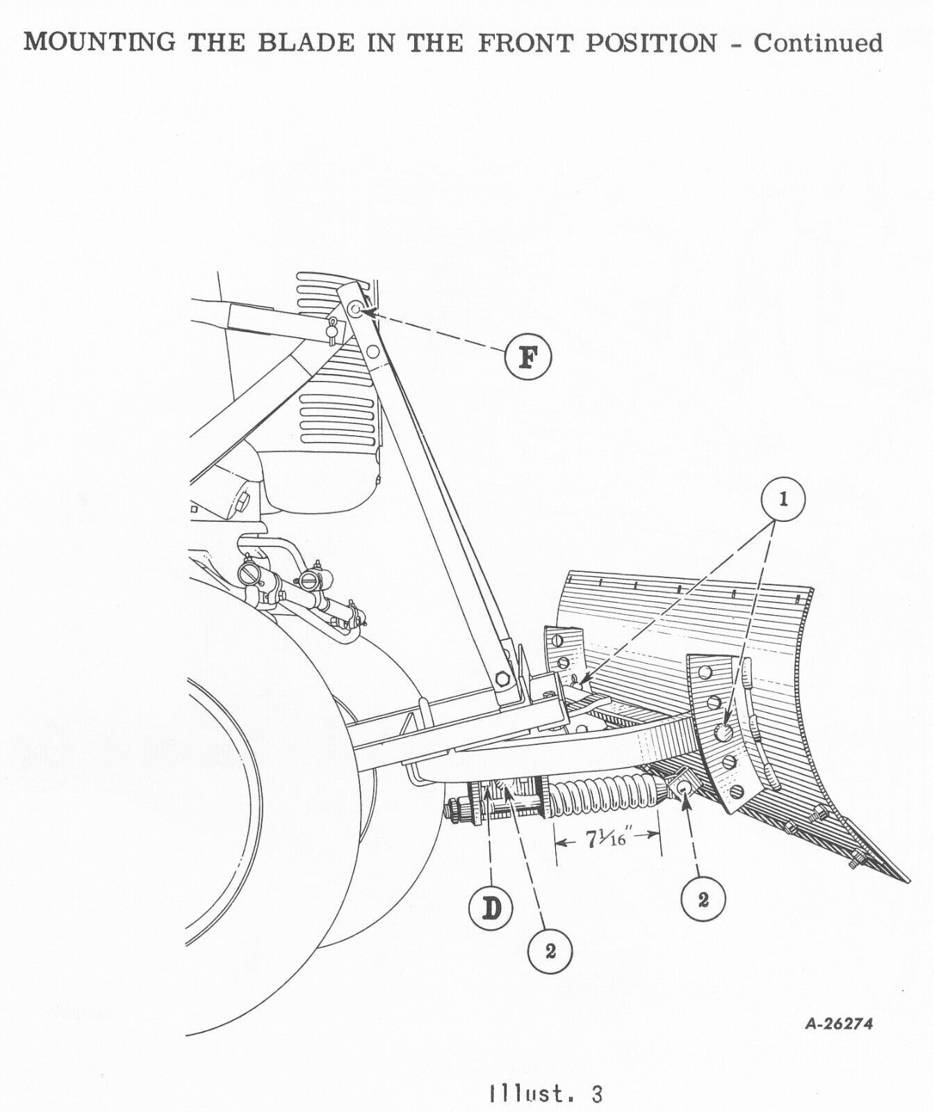 IH McCormick Deering Leveling & Grading Blade Manual Farmall A Super A Tractors