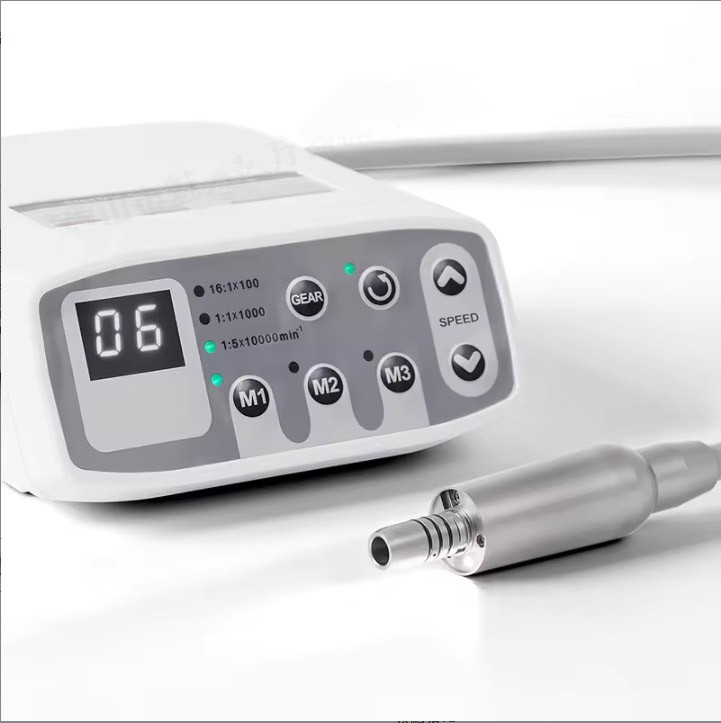 Dental LED Brushless fit 1:1/1:5/16:1 Electric Micro Motor Internal E-type 4HOLE