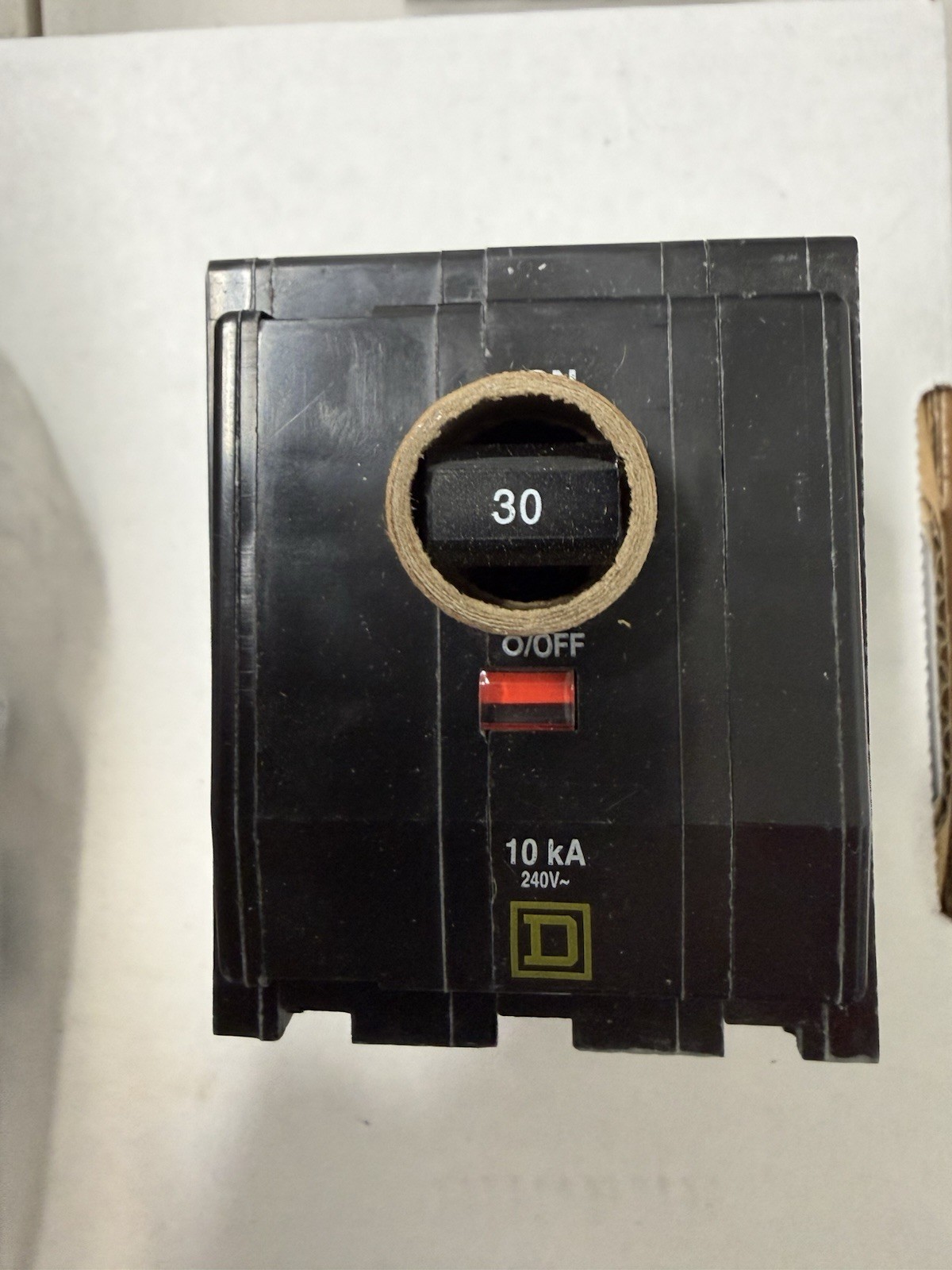 Square D QOB330 240/120v 30a 3 pole Bolt On Circuit Breaker 10ka New
