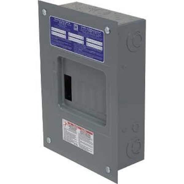 Indoor Main Lug Load Center 100 Amp Electrical Sub-Panel Box 6 Space 12 Circuit