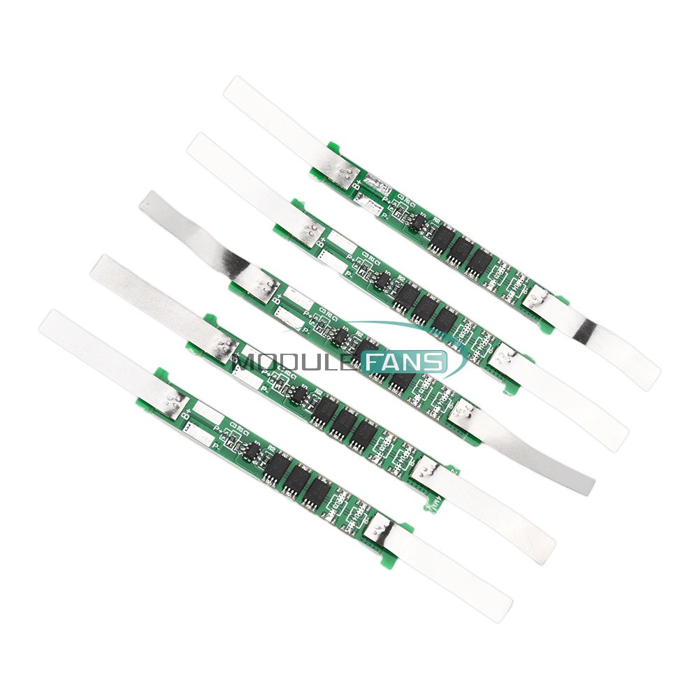 5~100PC 1S 3.7V 18650 Li-ion lithium Lipo Battery Cell BMS Protection Board