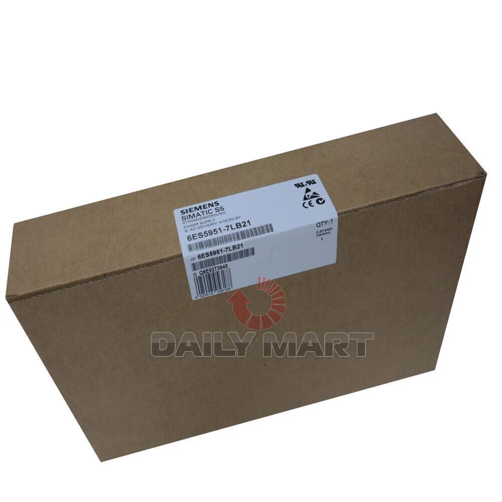 New In Box Siemens 6ES5951-7LB21 6ES5 951-7LB21 Power Supply