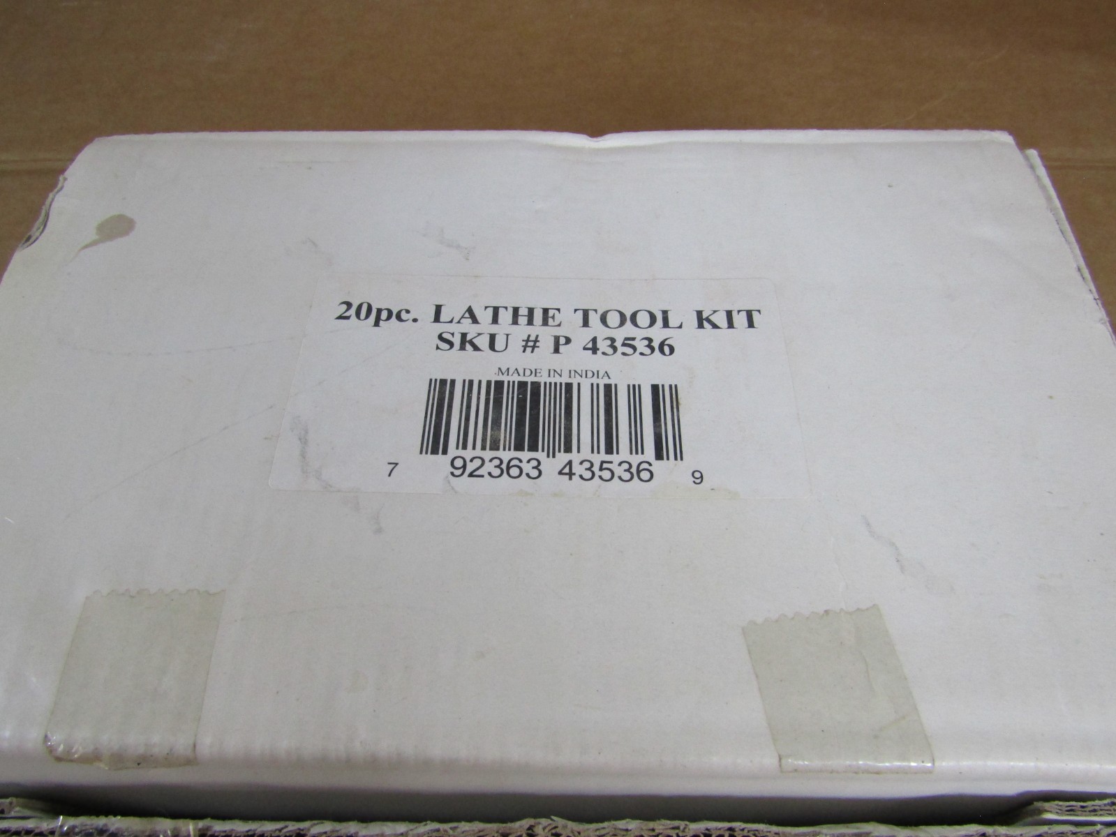 20pc Lathe Tool Kit #P 43536 Made in India
