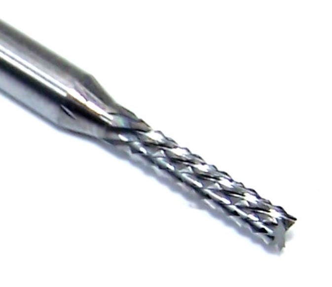 1.90mm (.0748″) CARBIDE DIAMOND CUT ROUTER BURR DOWNCUT KYOCERA 2121-0748.328F2