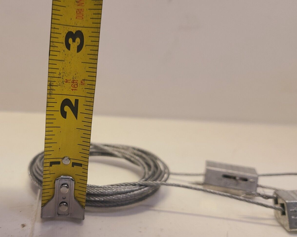 4 Qty. of Rize 100 Fasteners 10′ Looped Cable Hanging 10′ Long (4 Qty)