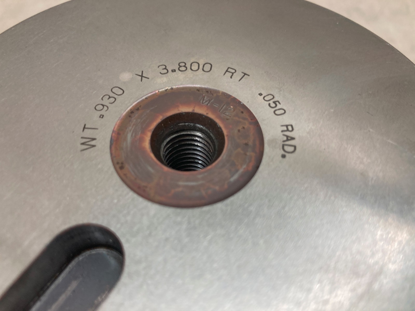 set of wilson tool Amada Punch Press 6″ Die & Punch .930×3.800 RT