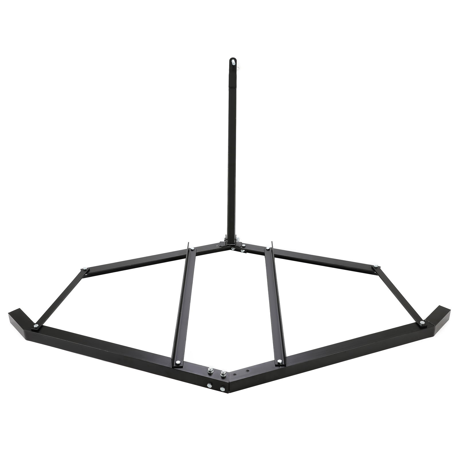 Tow Behind Drag Harrow 72″ Width For Garden Lawn Tractor Adjustable Center Bars