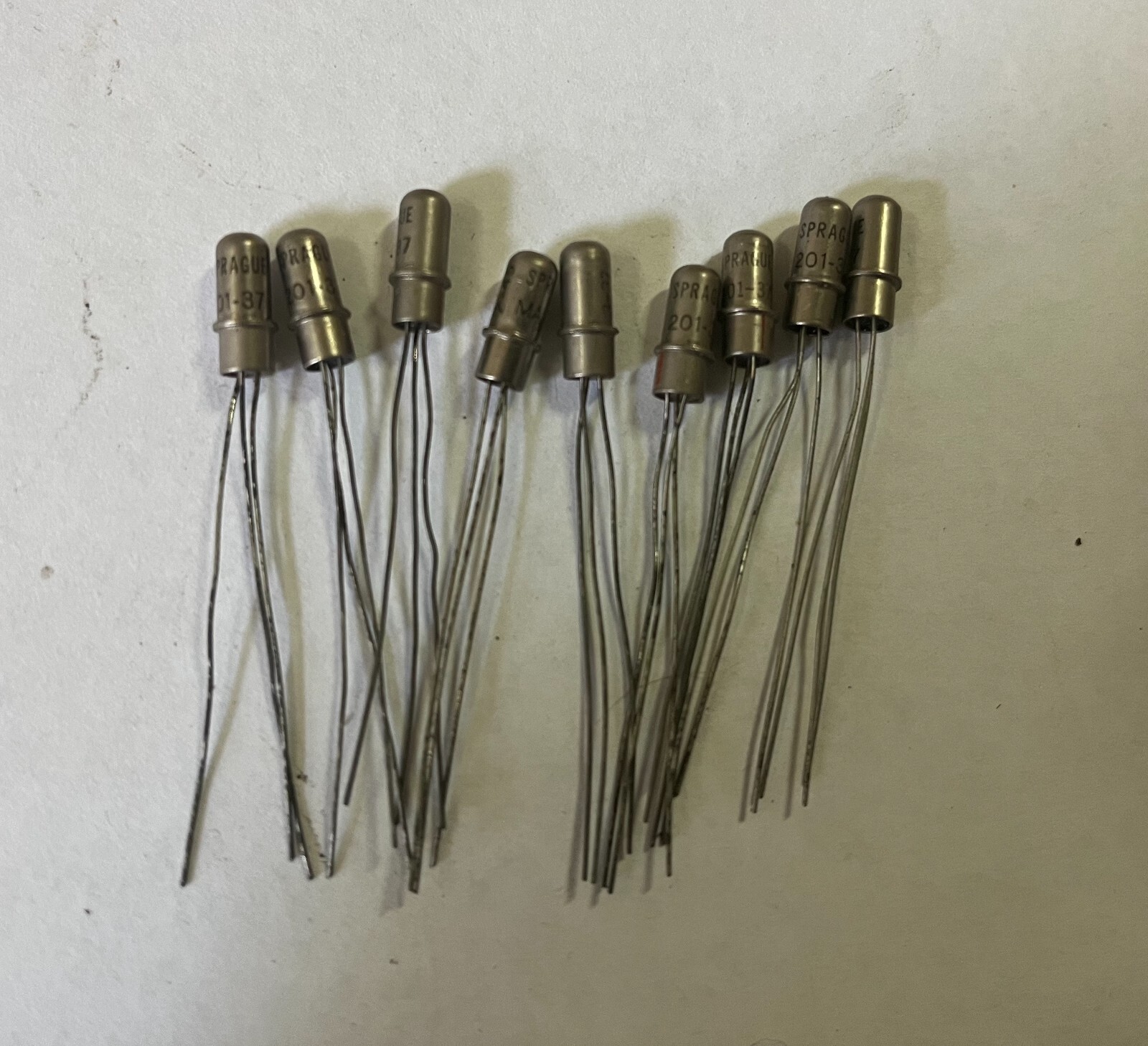 Vintage Sprague Germanium Surface Barrier Transistors- 4 pcs