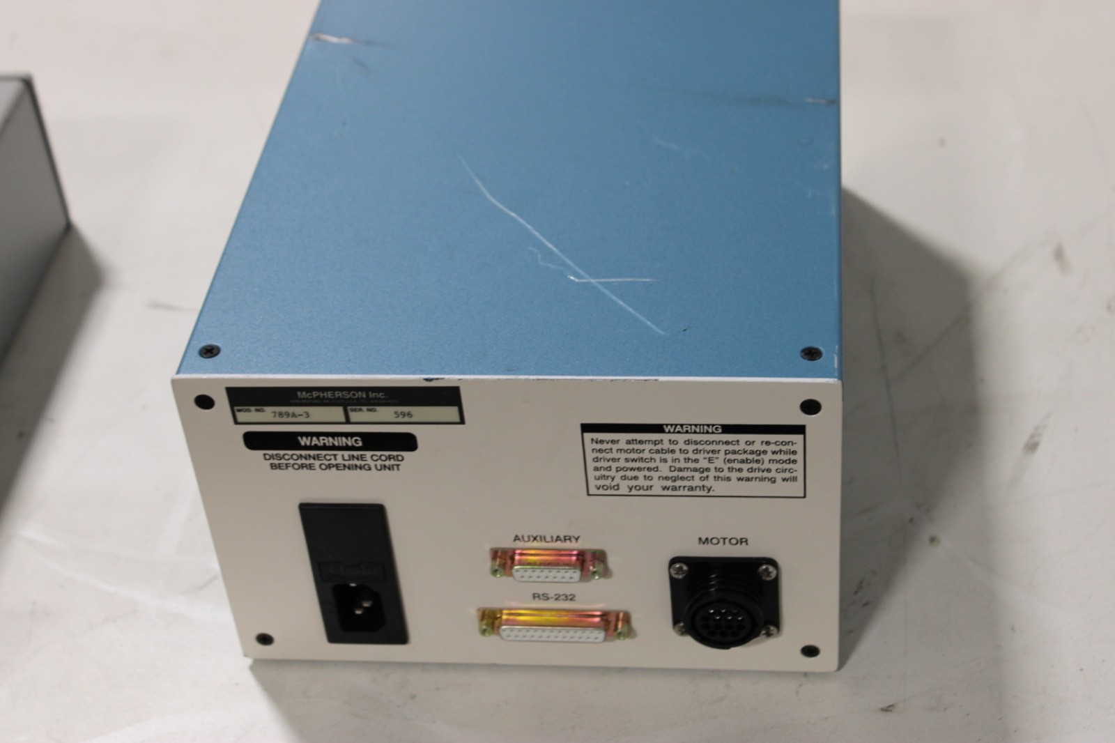 McPHERSON Model 789A-3 Stepper DRIVE Scan Controller