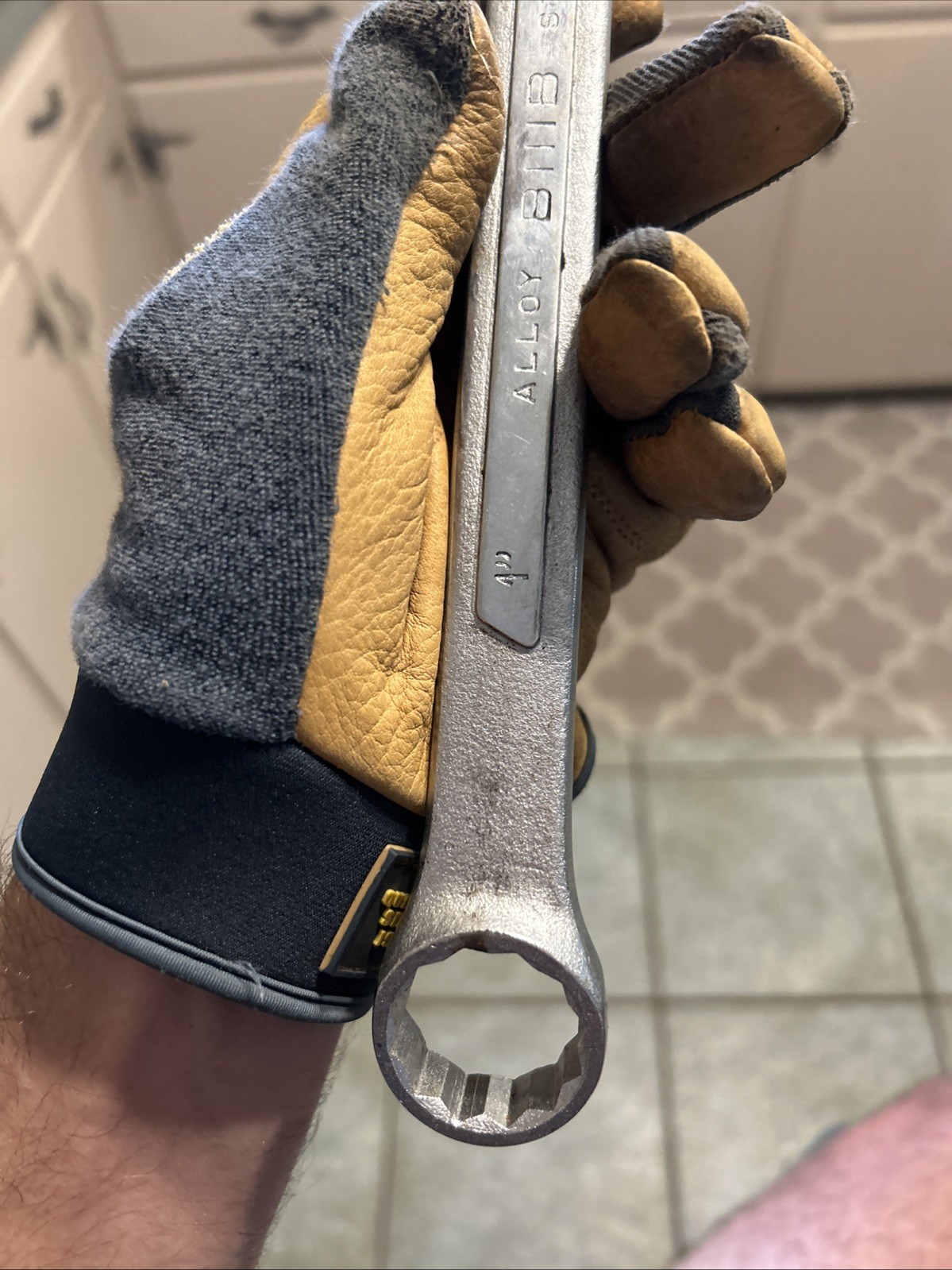 TRUECRAFT 1” Palmera Combination Wrench 12pt Alloy Steel Spain B111B