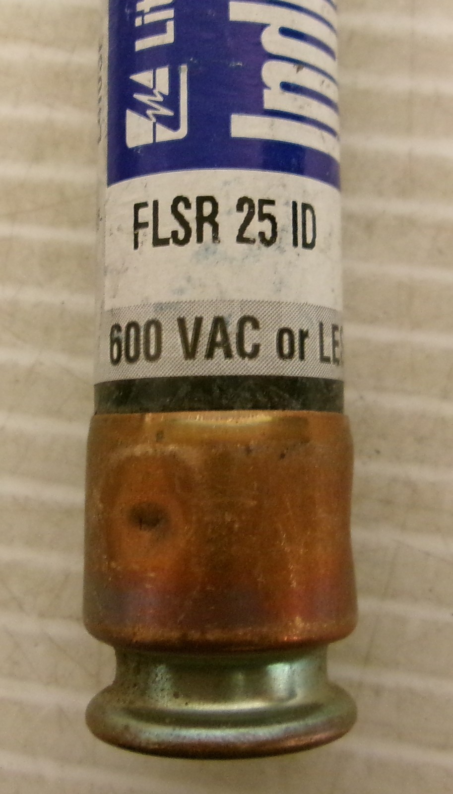 Littelfuse FLSR25ID Class RK5 Time-Delay Indicator Fuse 25A 600VAC (Lot of 6)