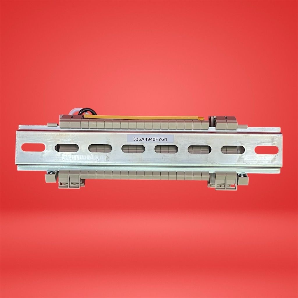 Lot of 5 Comprehensive 336A4940FYG1 DIN Rail Terminal Block Kit Set with Rail