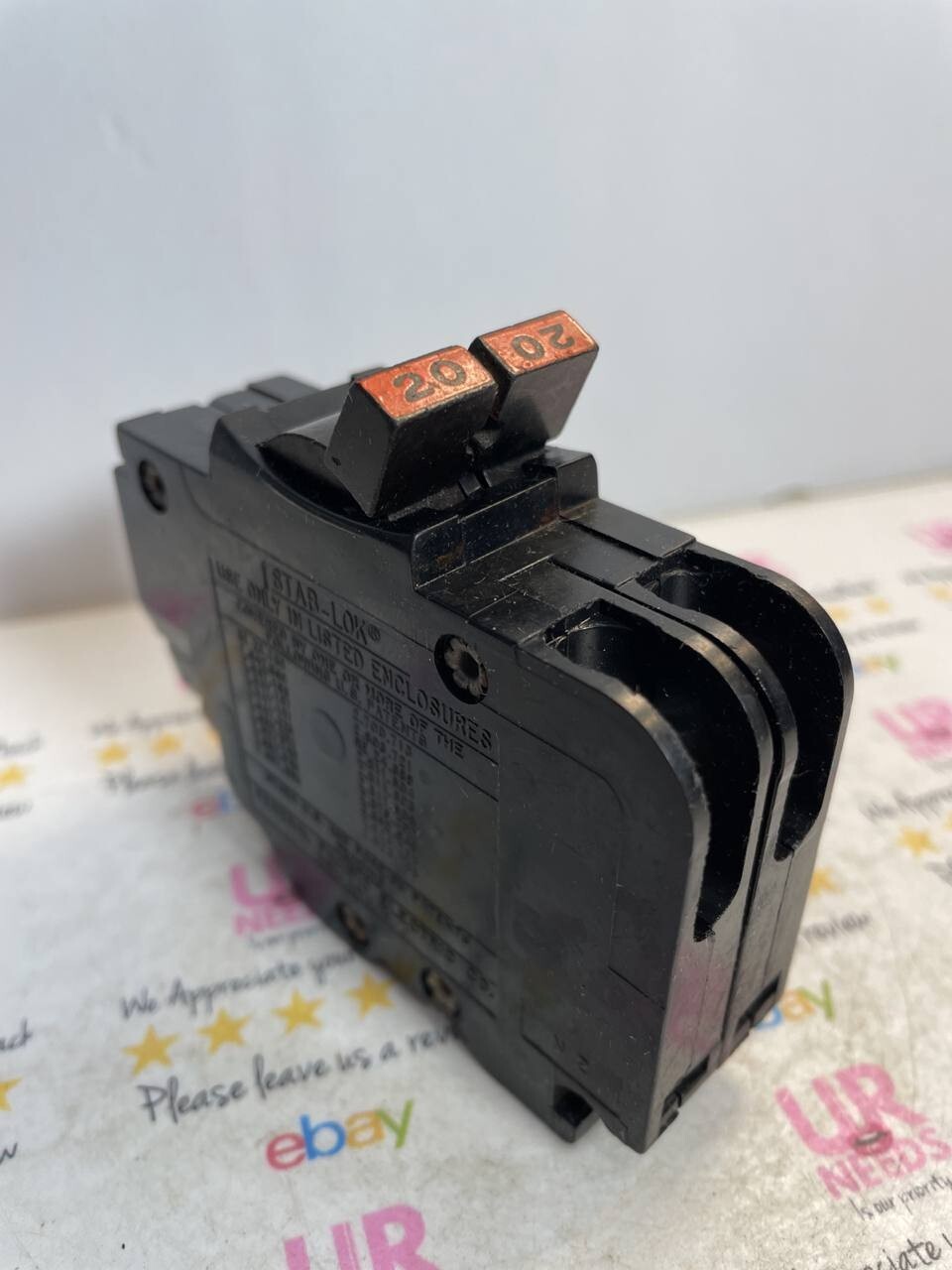 Federal Pacific Electric 40 Amp 2 Pole Type NC-NI 120-240 VCircuit Breake