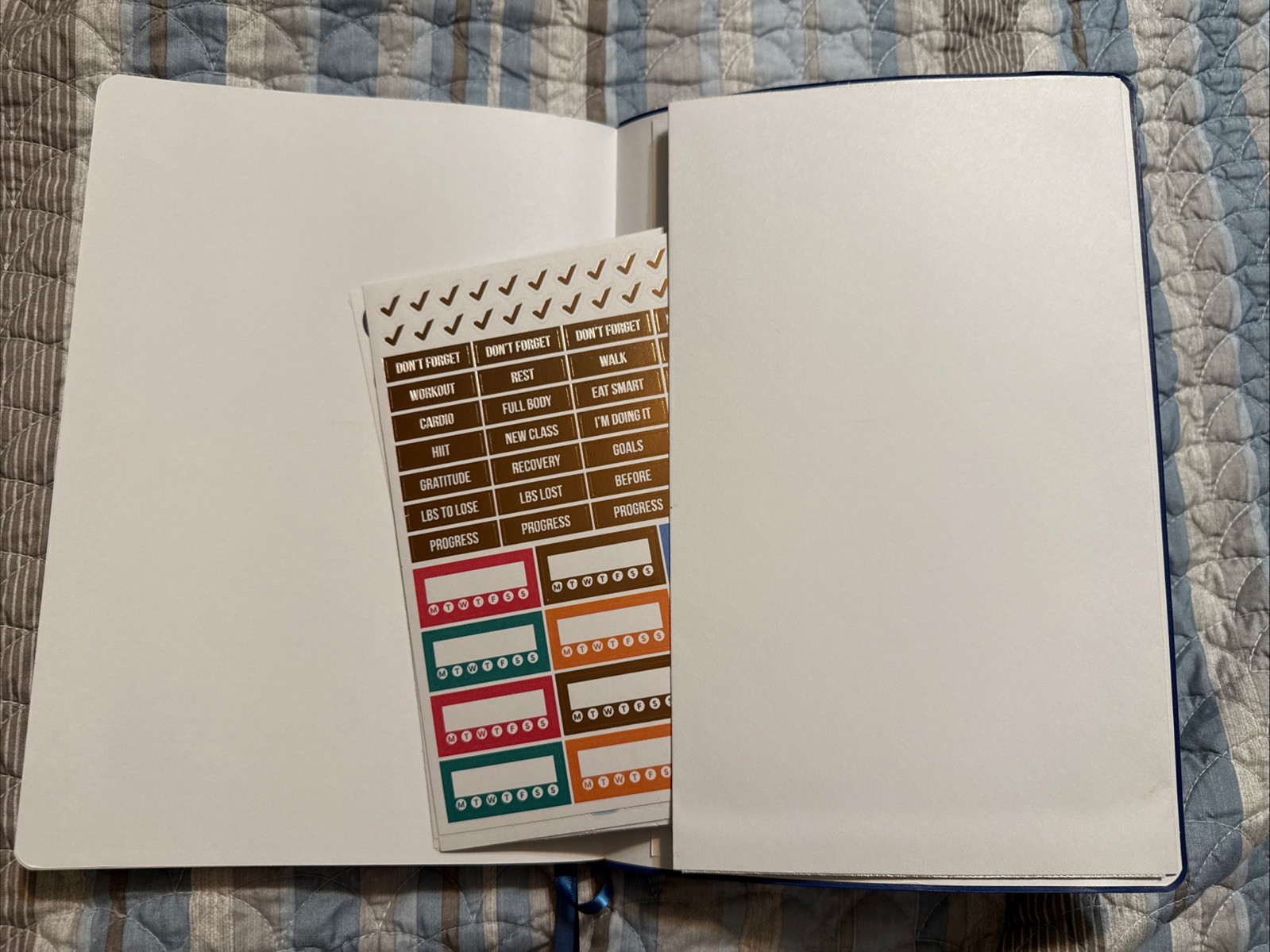 Clever Fox Planner Food Pro Edition Weekly Monthly Blue