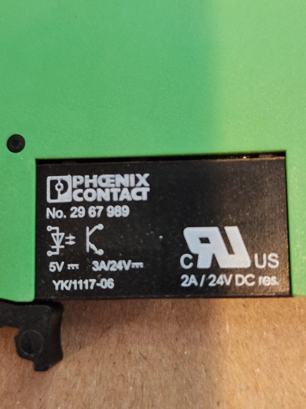 Phoenix Contact PLC-BSC-5DC/1/ACT 5V 29 67 989 Relay Socket