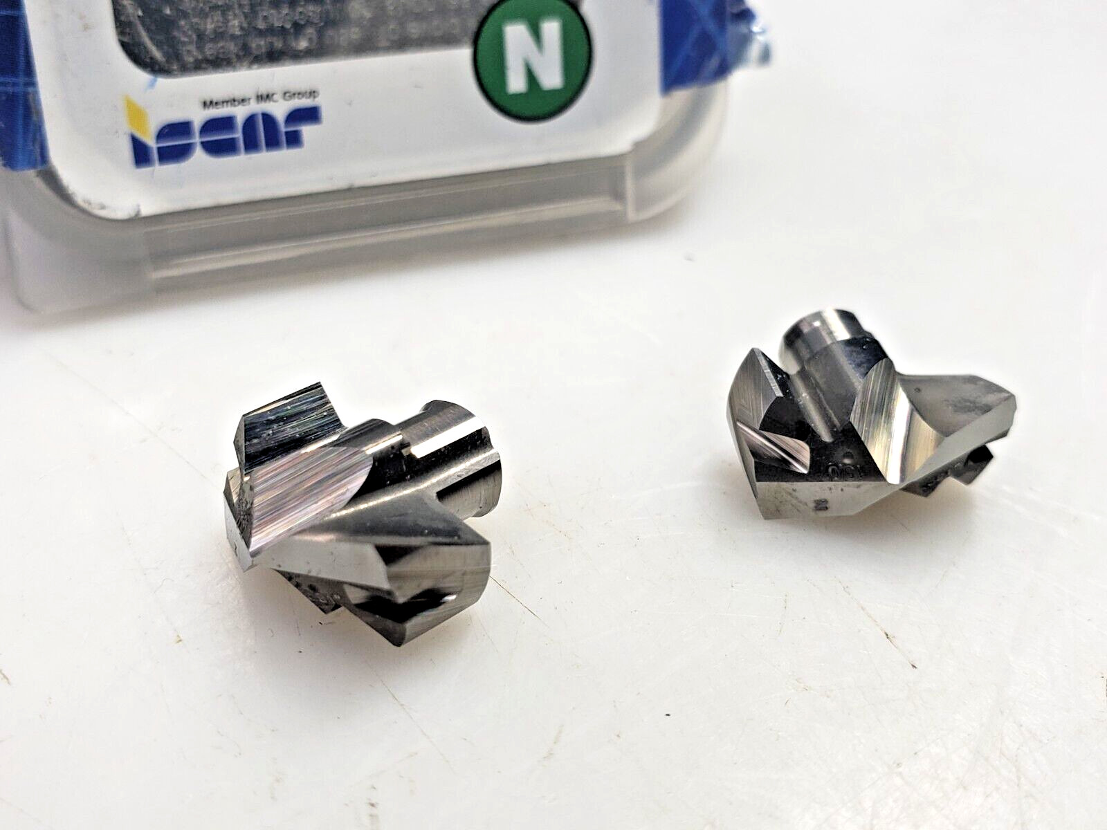 Iscar ICN 0591 / ICN 150 IC08 0.591″ (15.0mm) Carbide Drill Inserts (2 pcs)