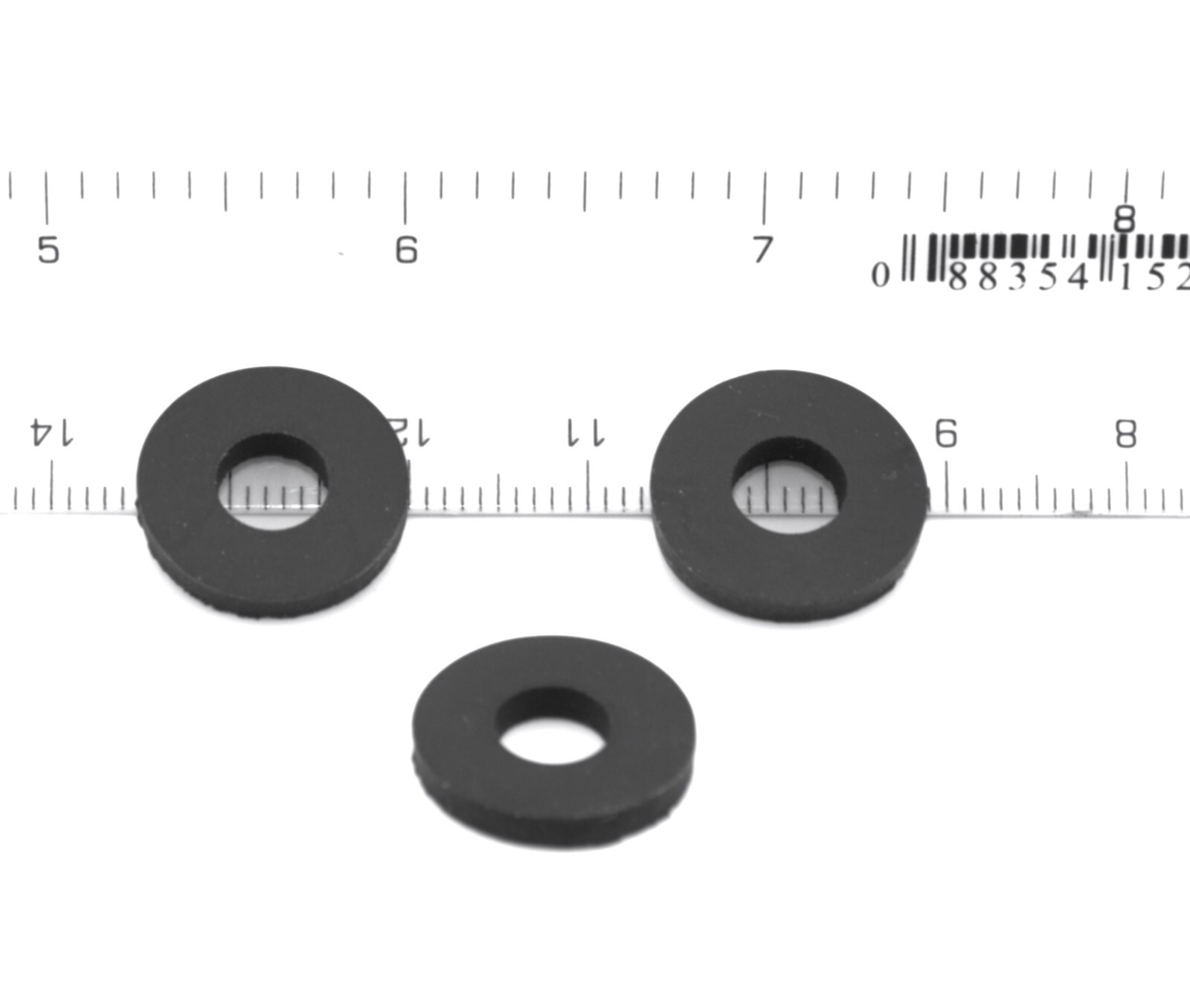 8mm ID x 20mm OD x 3mm NBR Rubber Flat Washers Foreign Auto Motorcycle Repair