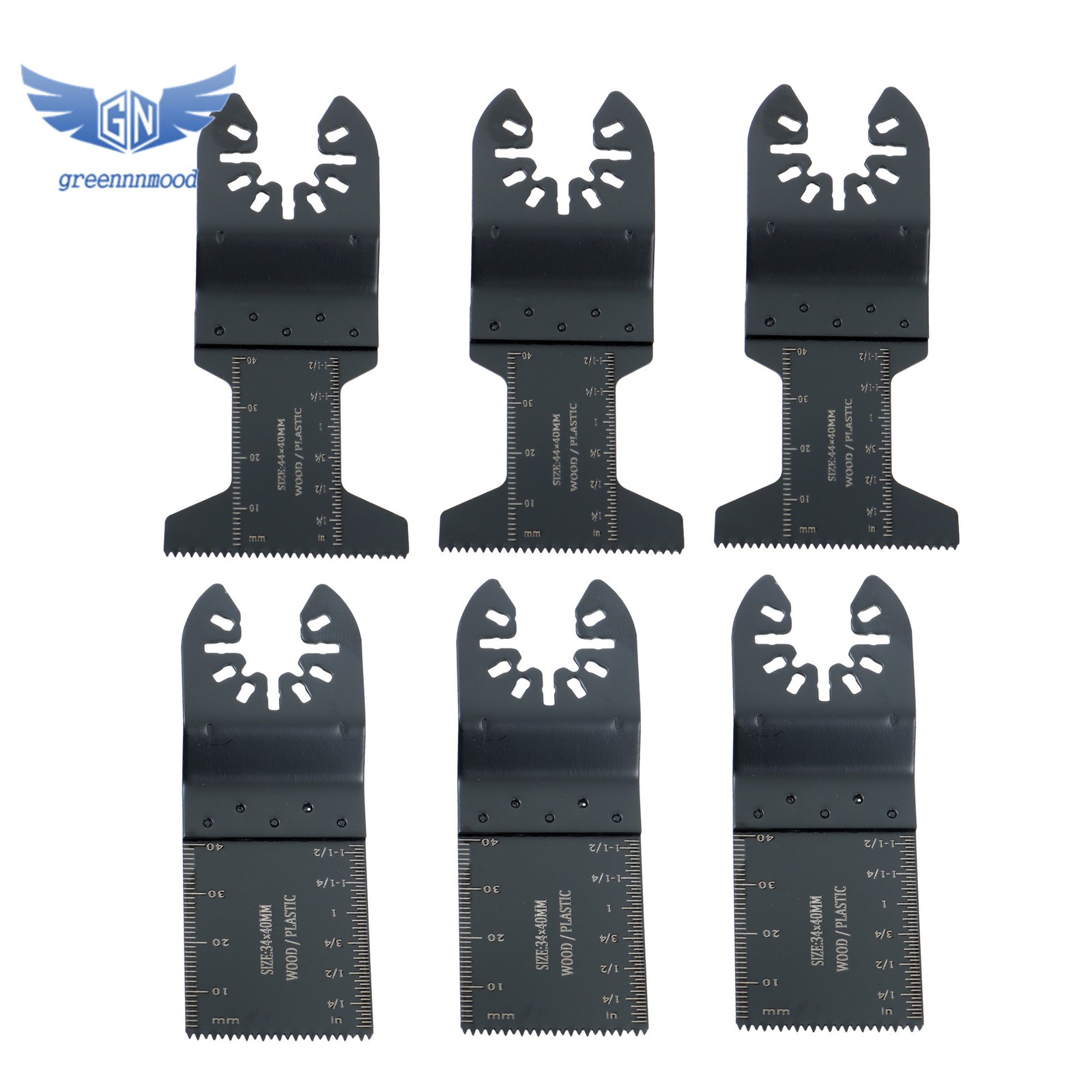 23PCS Heavy Duty Carbide Multitool Blades Oscillating Tool Saw Blades for Metal