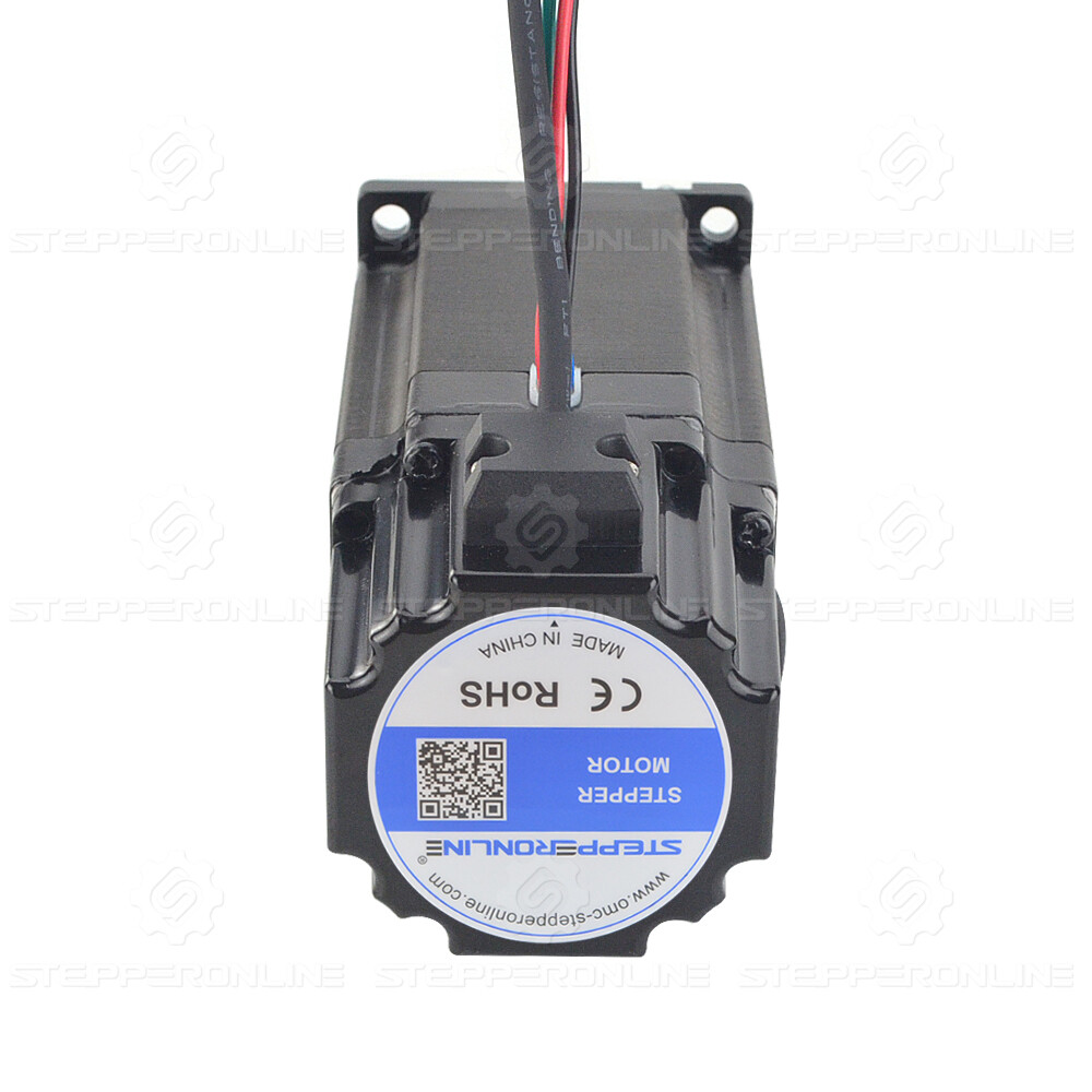 STEPPERONLINE Nema 23 Φ8mm 2Nm Stepper Motor 283oz.in with Electromagnetic Brake