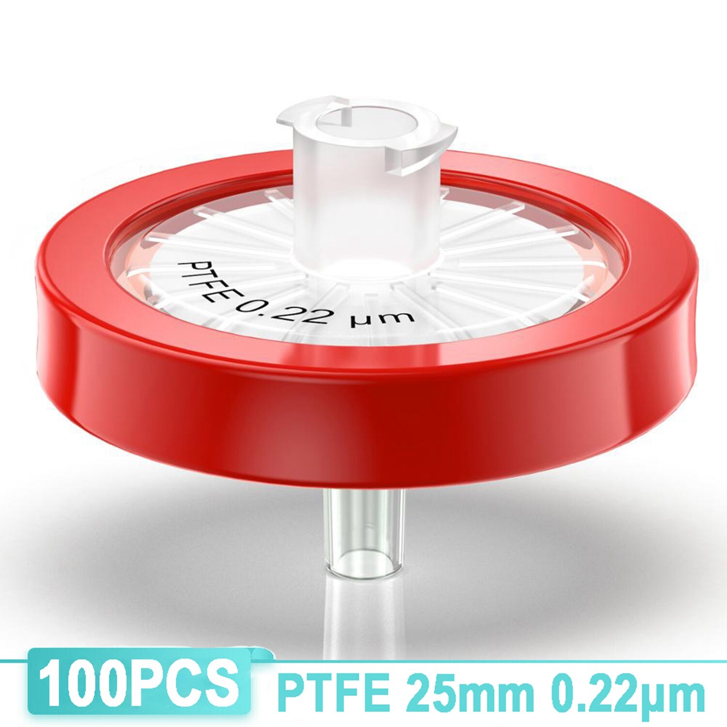 PTFE/NY/PES/GF Membrane LAB Syringe Filters 0.7μm/0.22μm/0.45μm, 13mm/25mm/33mm