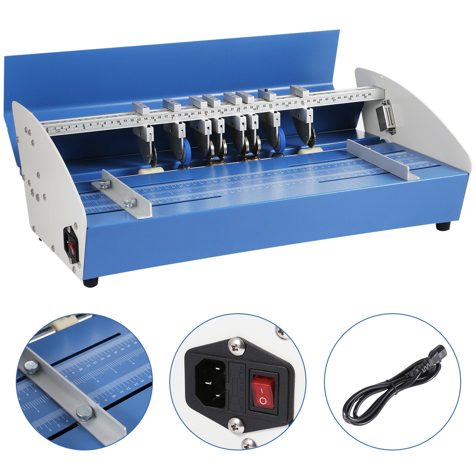 20.5» Electric Creaser Scorer Paper Creasing Machine 520mm Printing Individual