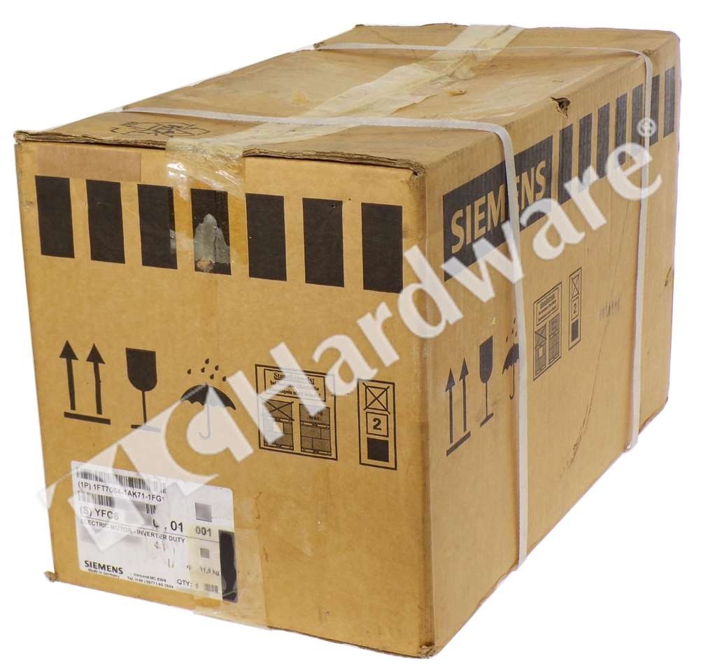 Surplus Sealed Siemens 1FT7064-1AK71-1FG1 1FT7 064-1AK71-1FG1 2.59kW Motor Read