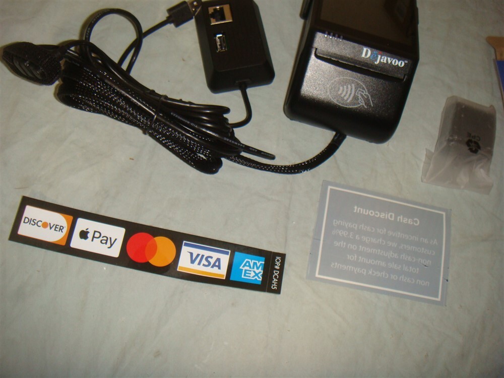 DEJAVOO WIZARPOS Q2 POS TERMINAL POINT OF SALE CREDIT CARD READER