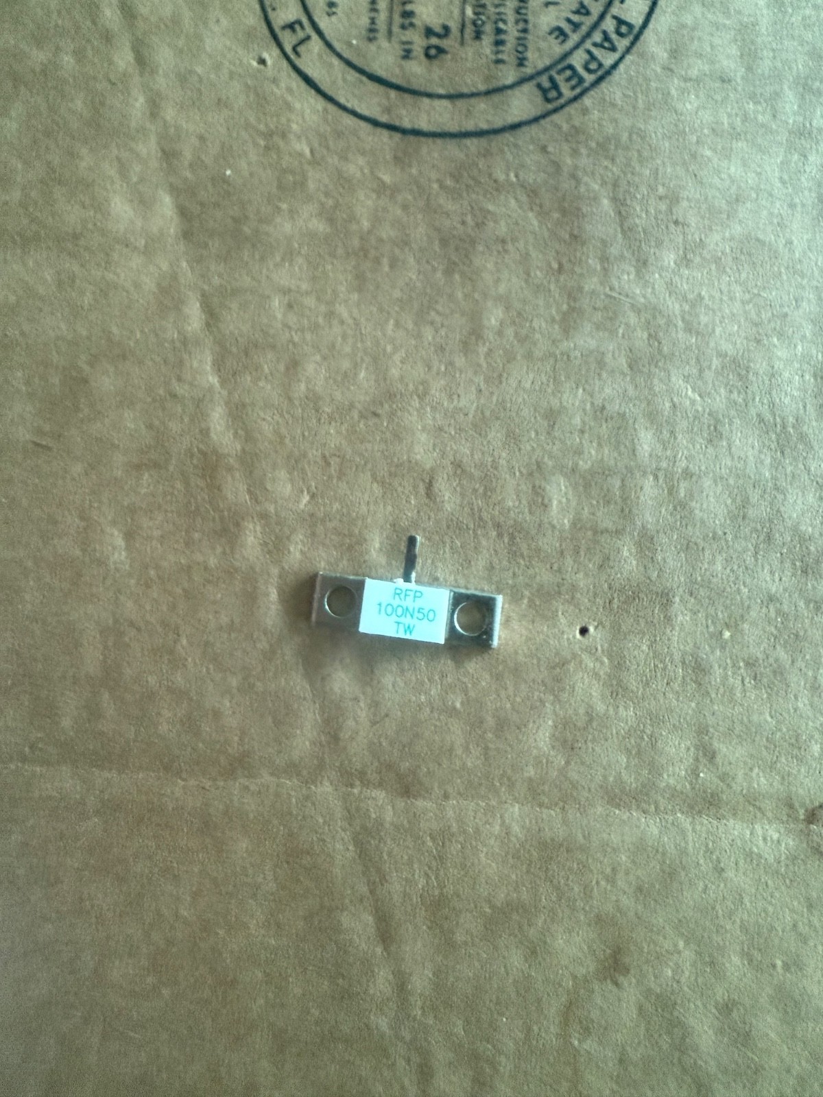 100w 50ohm dummy load RF resistor RFP 100-50 TW power terminator F*d&,(NOW NEW )