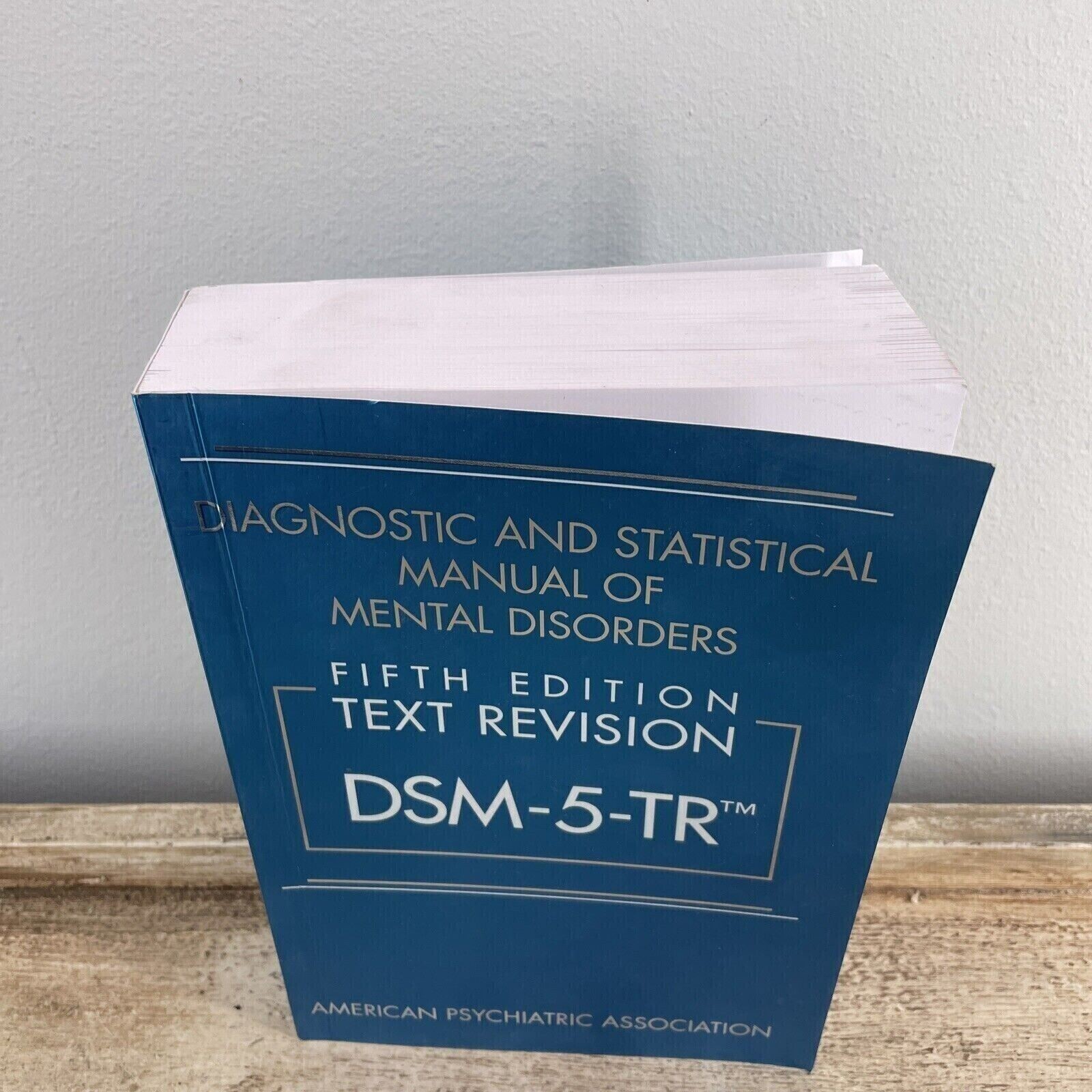 Diagnostic and Statistical Manual of Mental Disorders DSM-5-TR with Tab