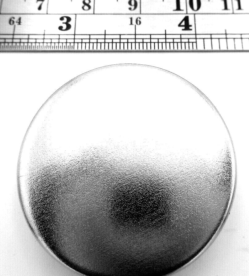 1 1/4″ Hole Fit Cap Nickel Plated Steel Snap In Plugs All Weather For 1.25″ Hole