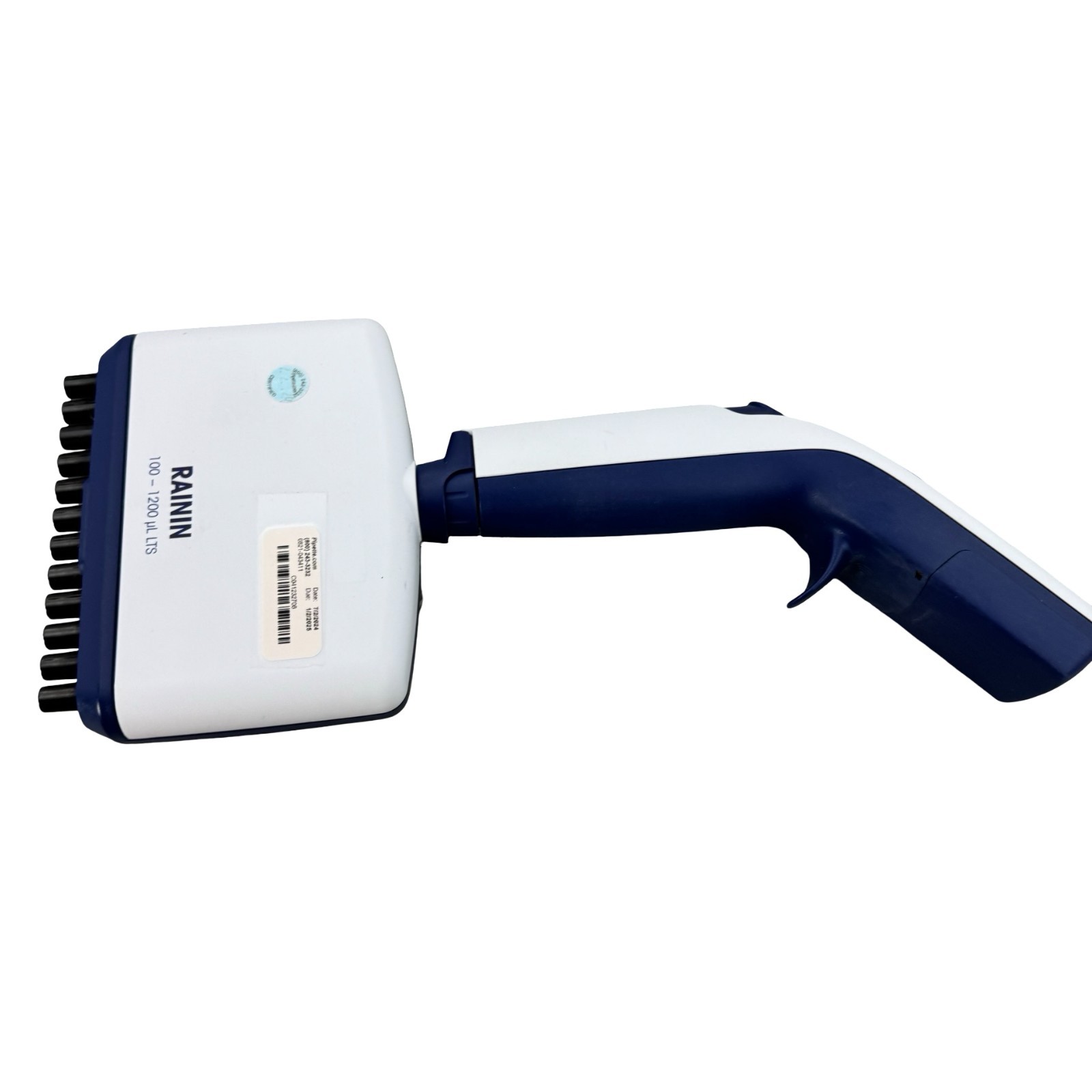 Rainin E4 XLS 8-Channel 100-1200µL LTS Electronic Pipette Calibrated 07/2024