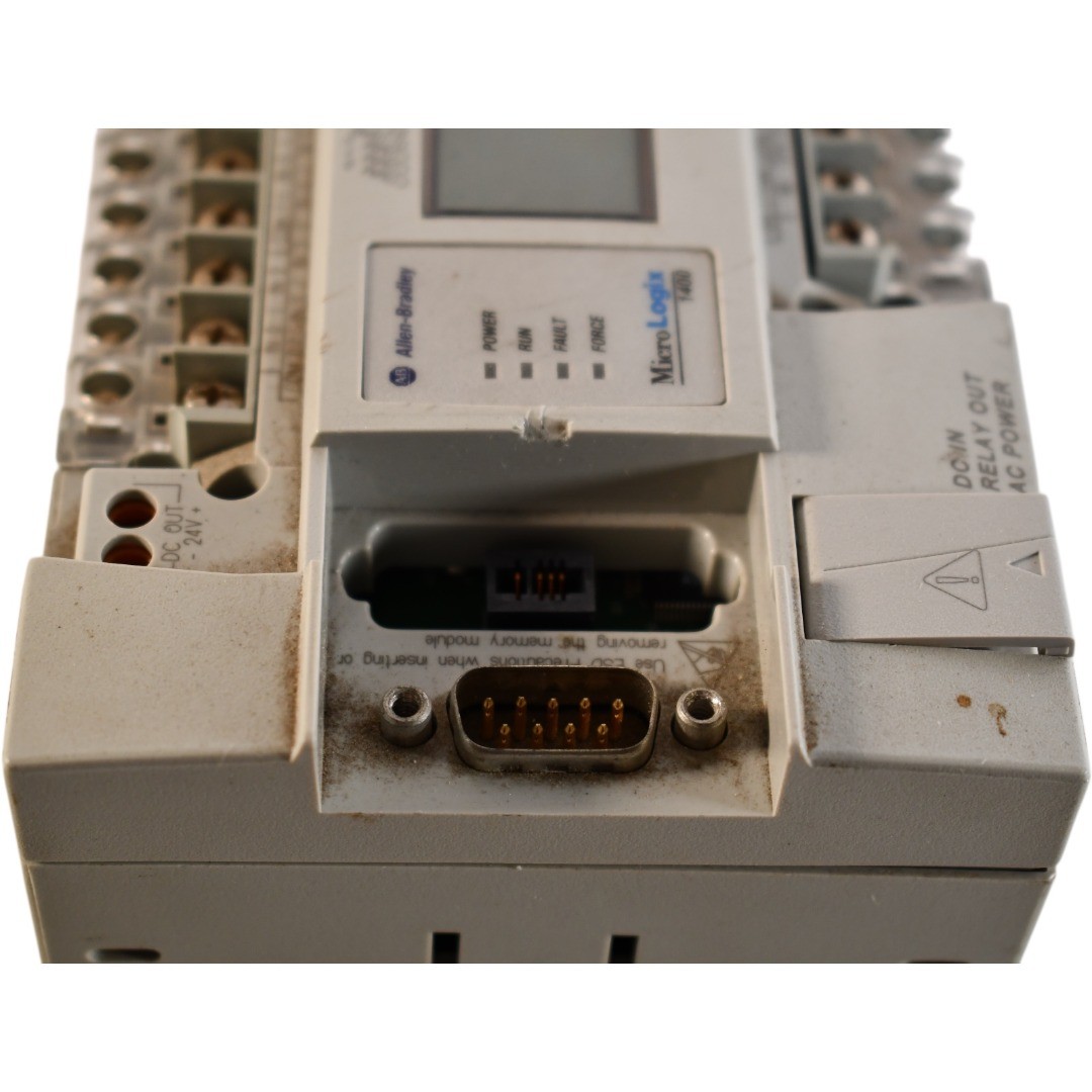 Allen Bradley 1766-L32BWA MicroLogix 1400 PLC 120/240V AC 32-Point