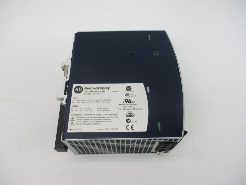 ALLEN BRADLEY 1606-XLS180B SER. A 100-240V 2.1-0.9A NSMP