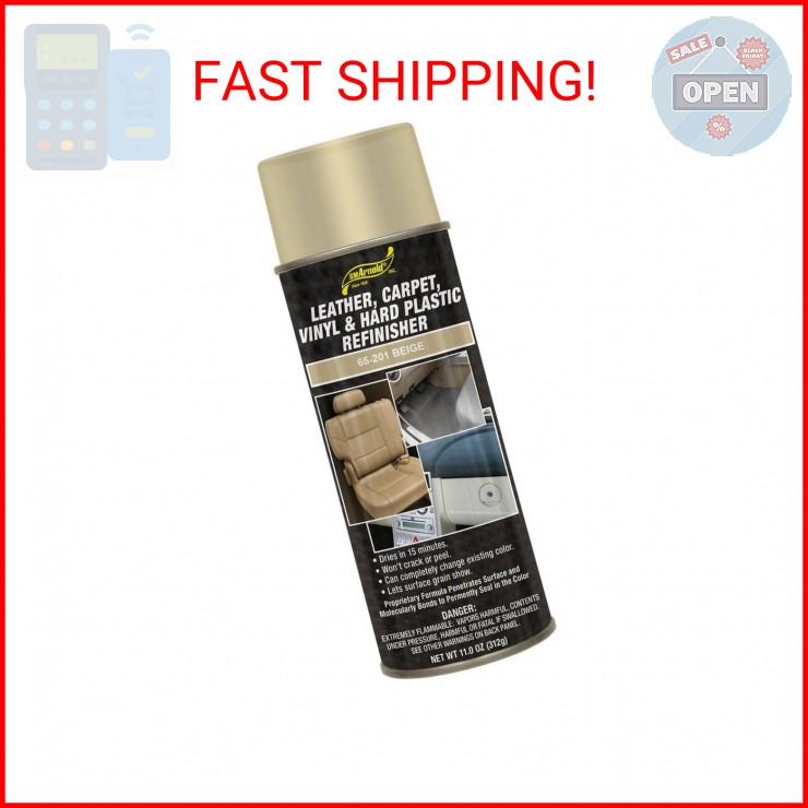 SM Arnold (65-201) Leather, Carpet, Vinyl & Hard Plastic Refinisher, Beige – 11
